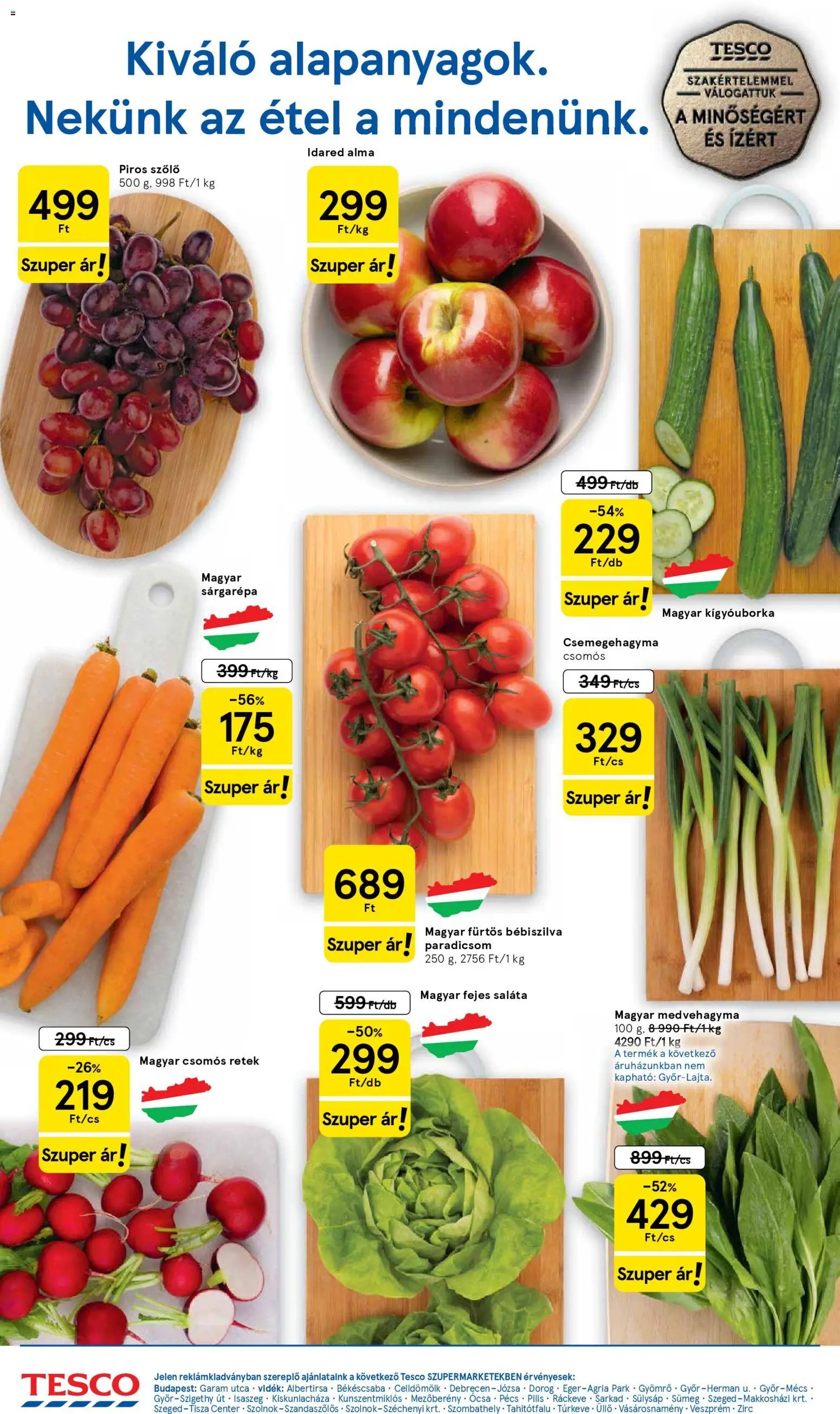 Tesco újság 2026.03.31. Tesco Szupermarket akciós újság (2026-03-31)