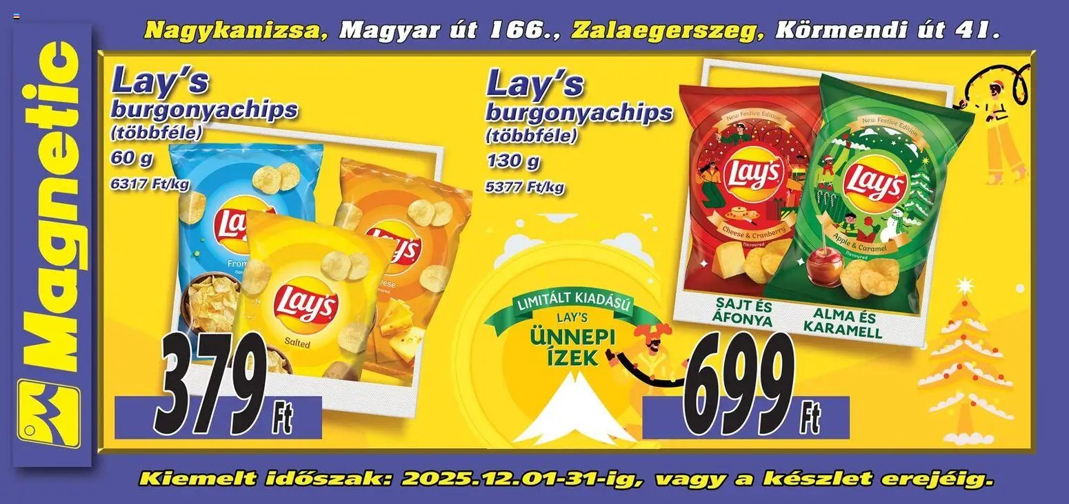 Magnetic újság 2025.12.01. Aktuális óriásplakátok (2025-12-01 - 2025-12-31)