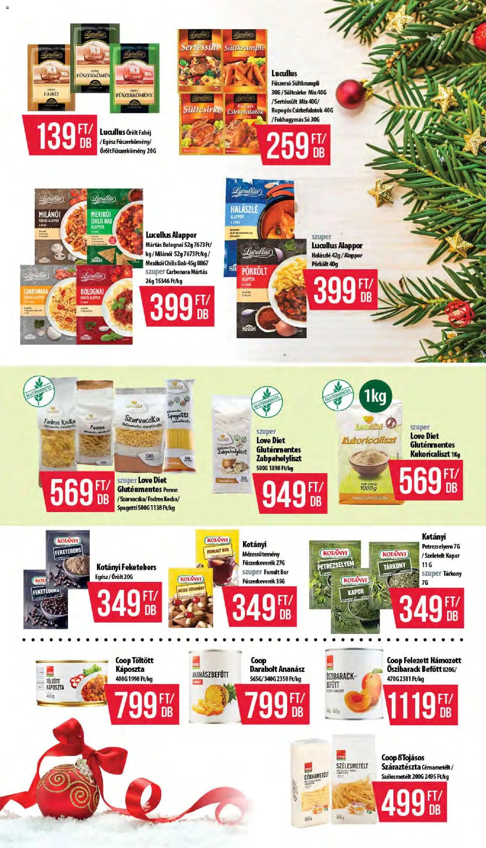 COOP újság 2025.12.11. Akciós újság COOP (2025-12-11 - 2025-12-31)