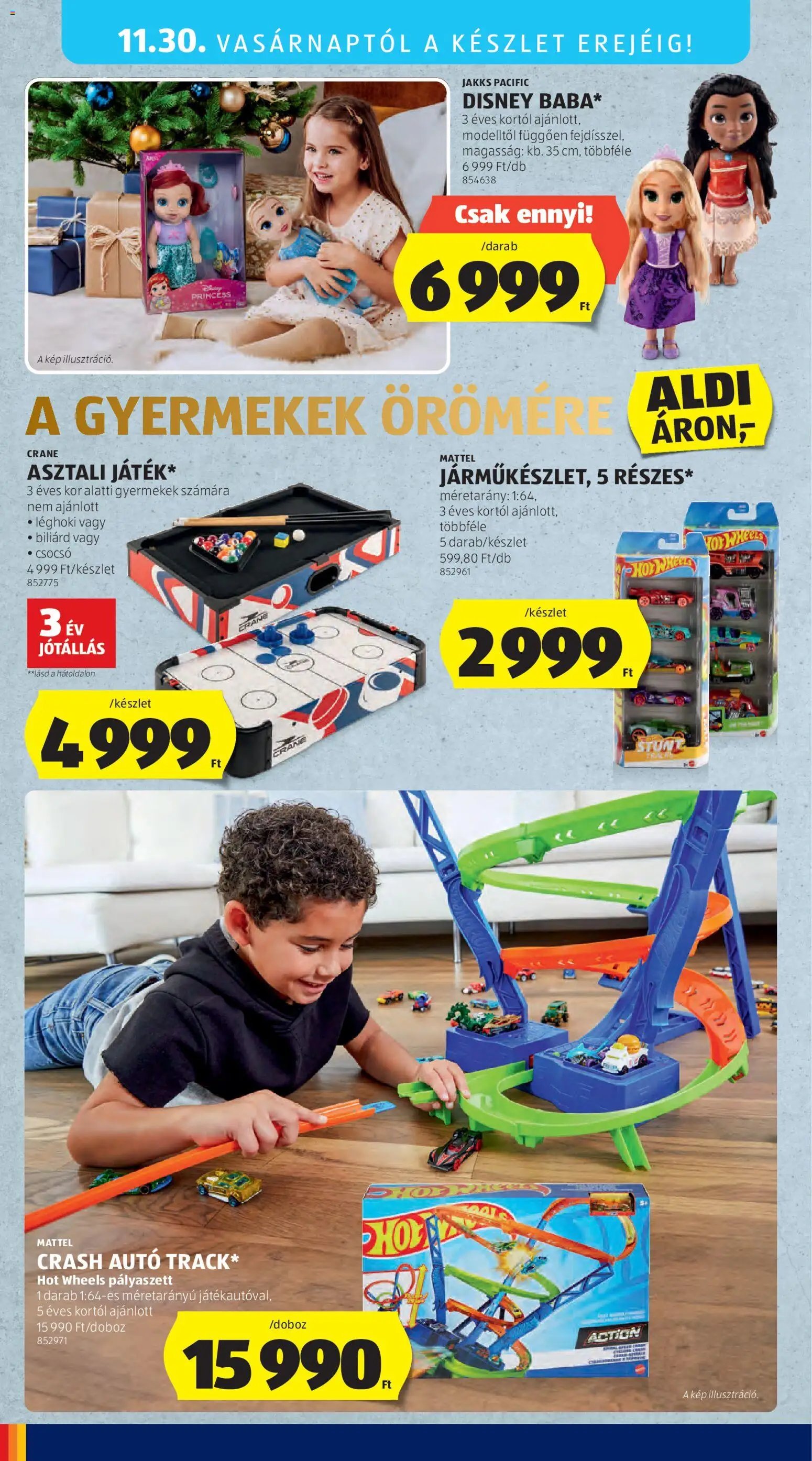 Aldi újság 2025.11.27. Középső sor termékei (2025-11-27 - 2025-12-03)
