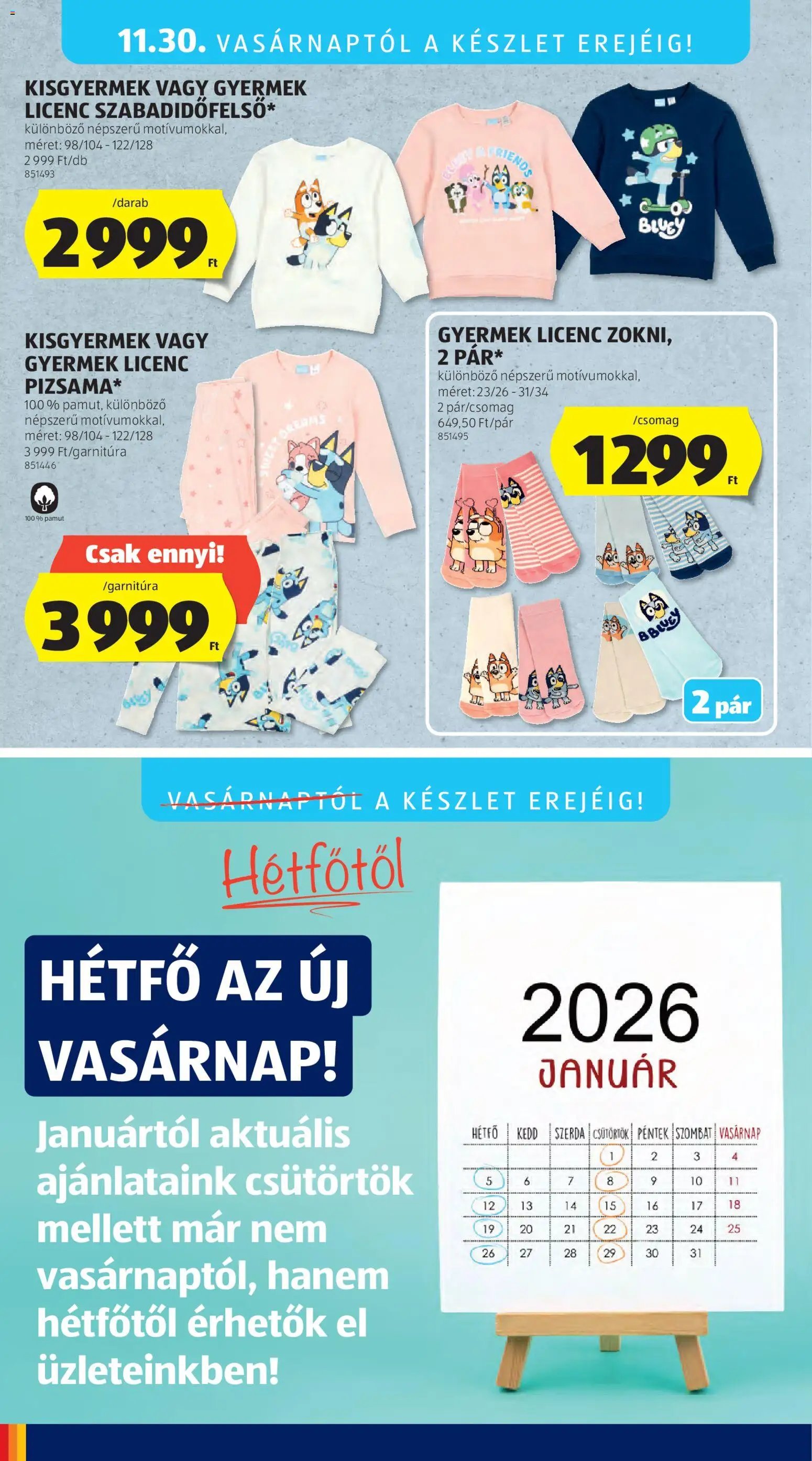 Aldi újság 2025.11.27. Középső sor termékei (2025-11-27 - 2025-12-03)
