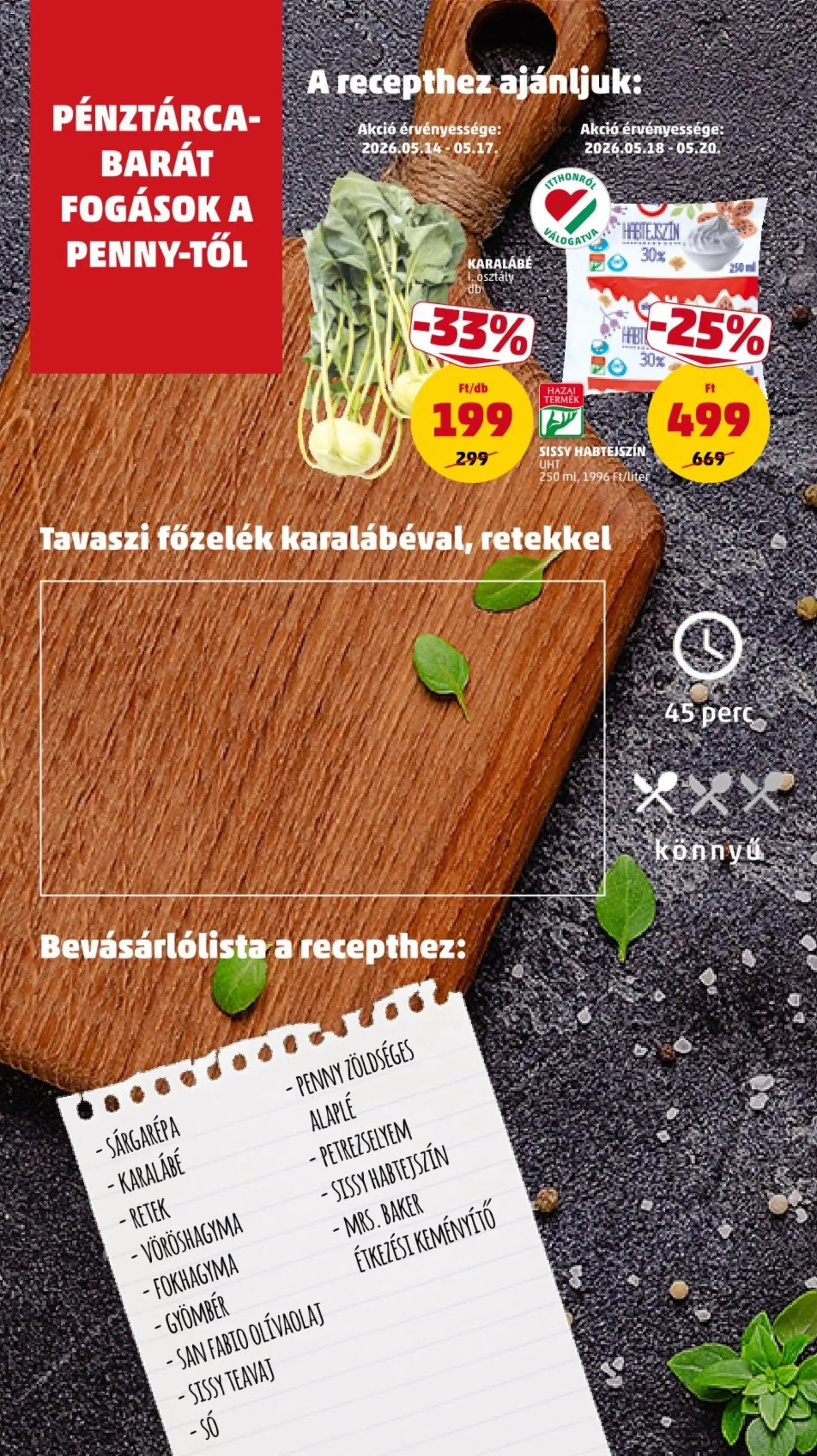 PENNY újság 2026.05.14. PENNY akciós újság (2026-05-14 - 2026-05-20)