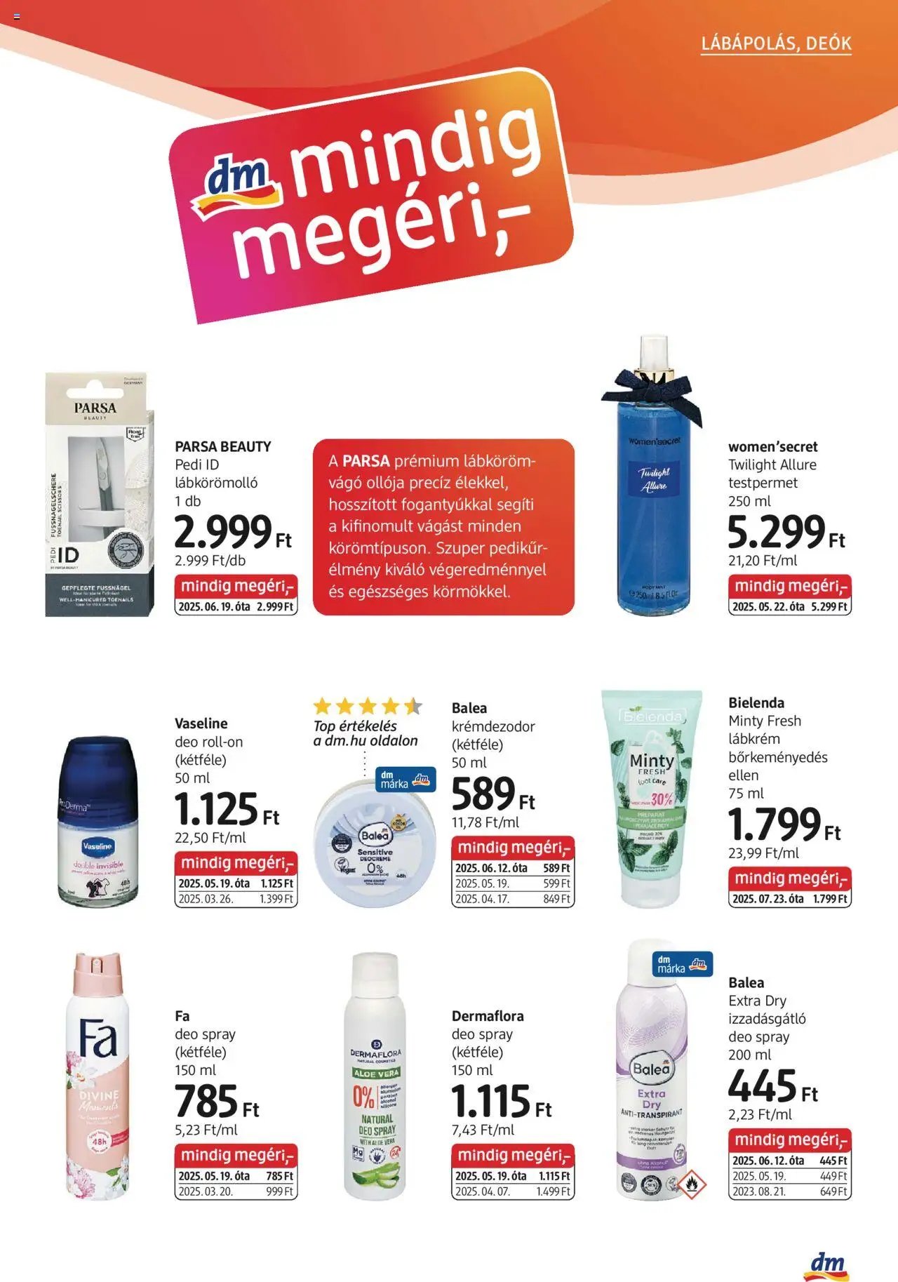 DM Drogerie Markt újság 2025.09.14. Akciós újság DM Drogerie Markt (2025-09-14 - 2025-09-17)