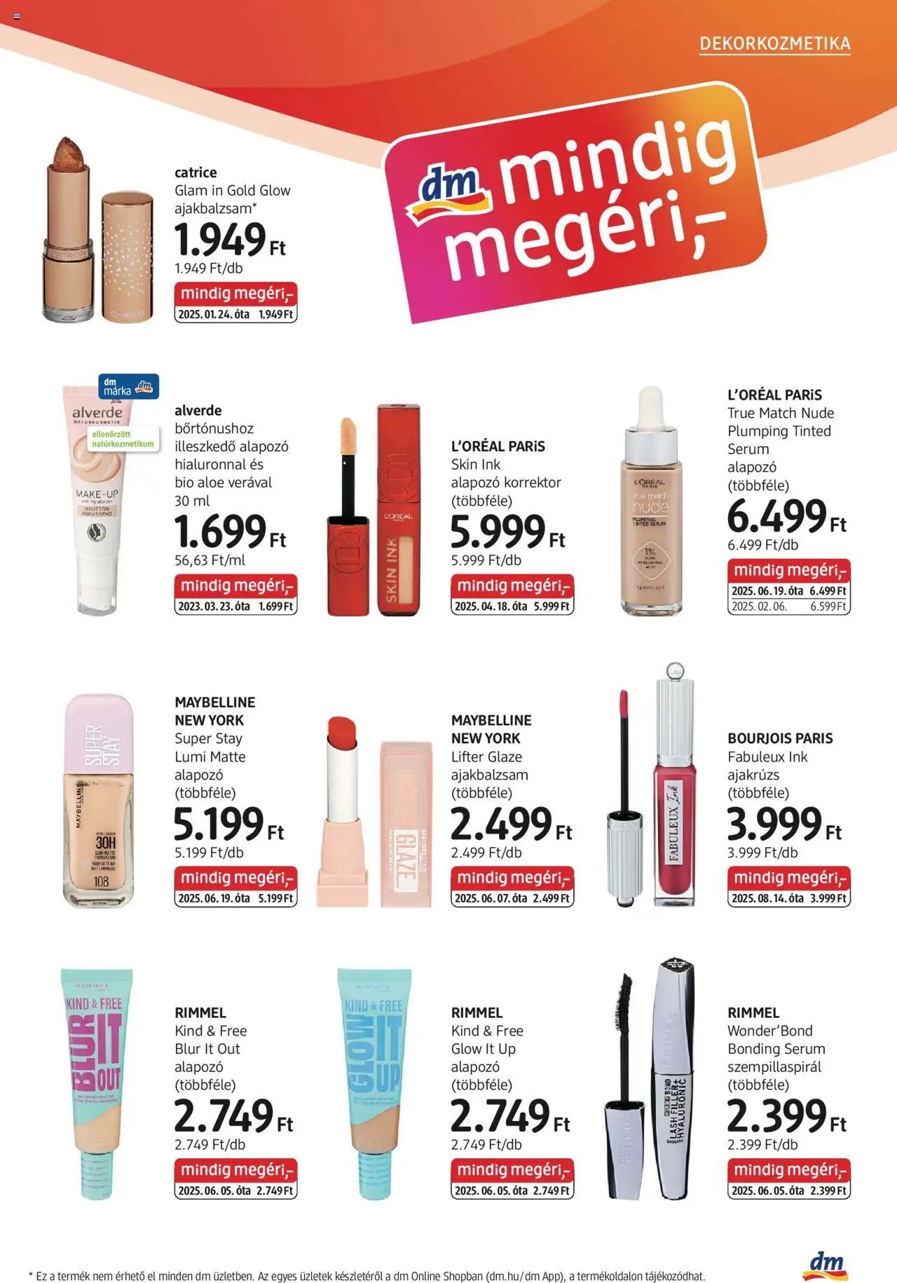 DM Drogerie Markt újság 2025.09.14. Akciós újság DM Drogerie Markt (2025-09-14 - 2025-09-17)