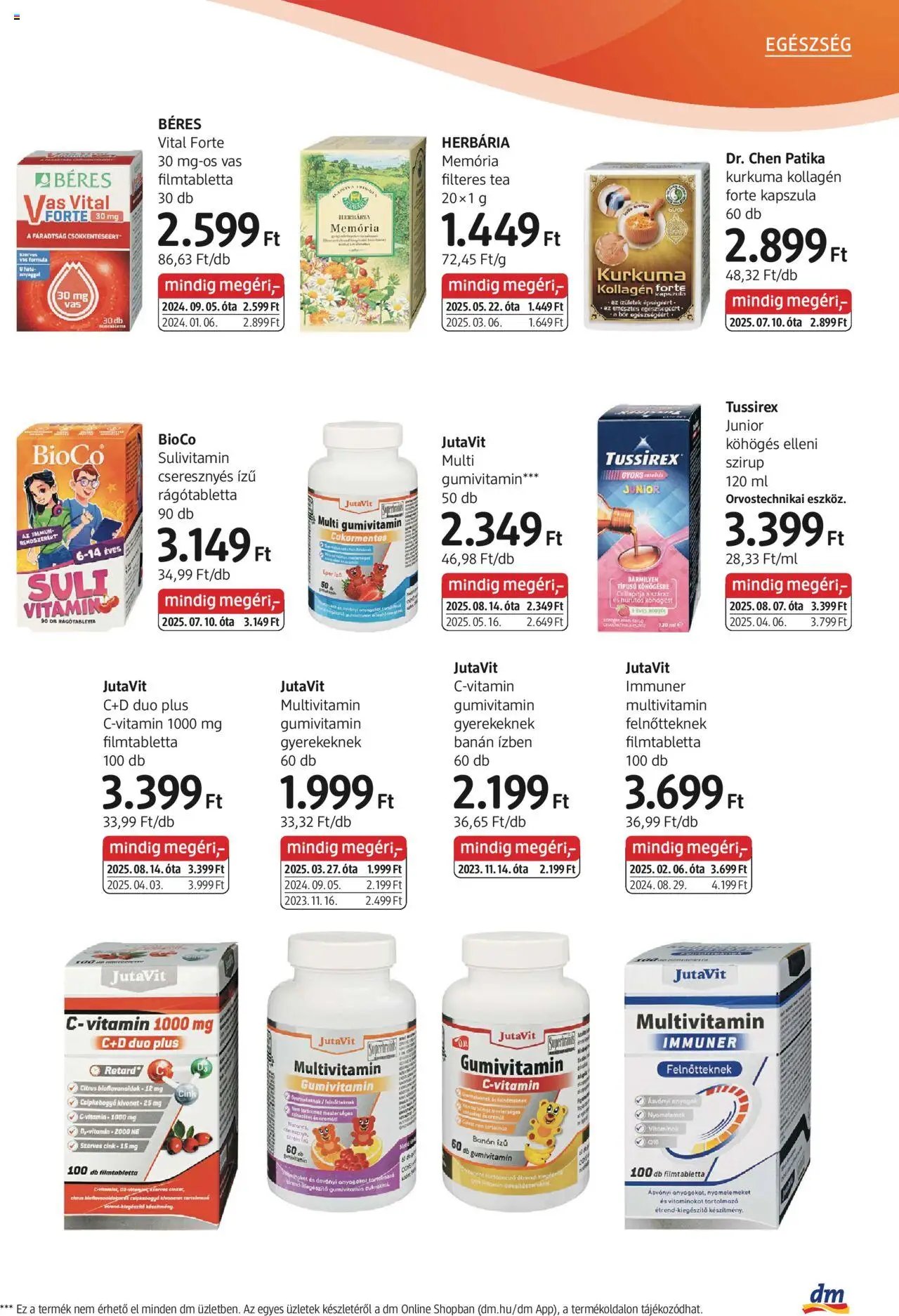 DM Drogerie Markt újság 2025.09.14. Akciós újság DM Drogerie Markt (2025-09-14 - 2025-09-17)