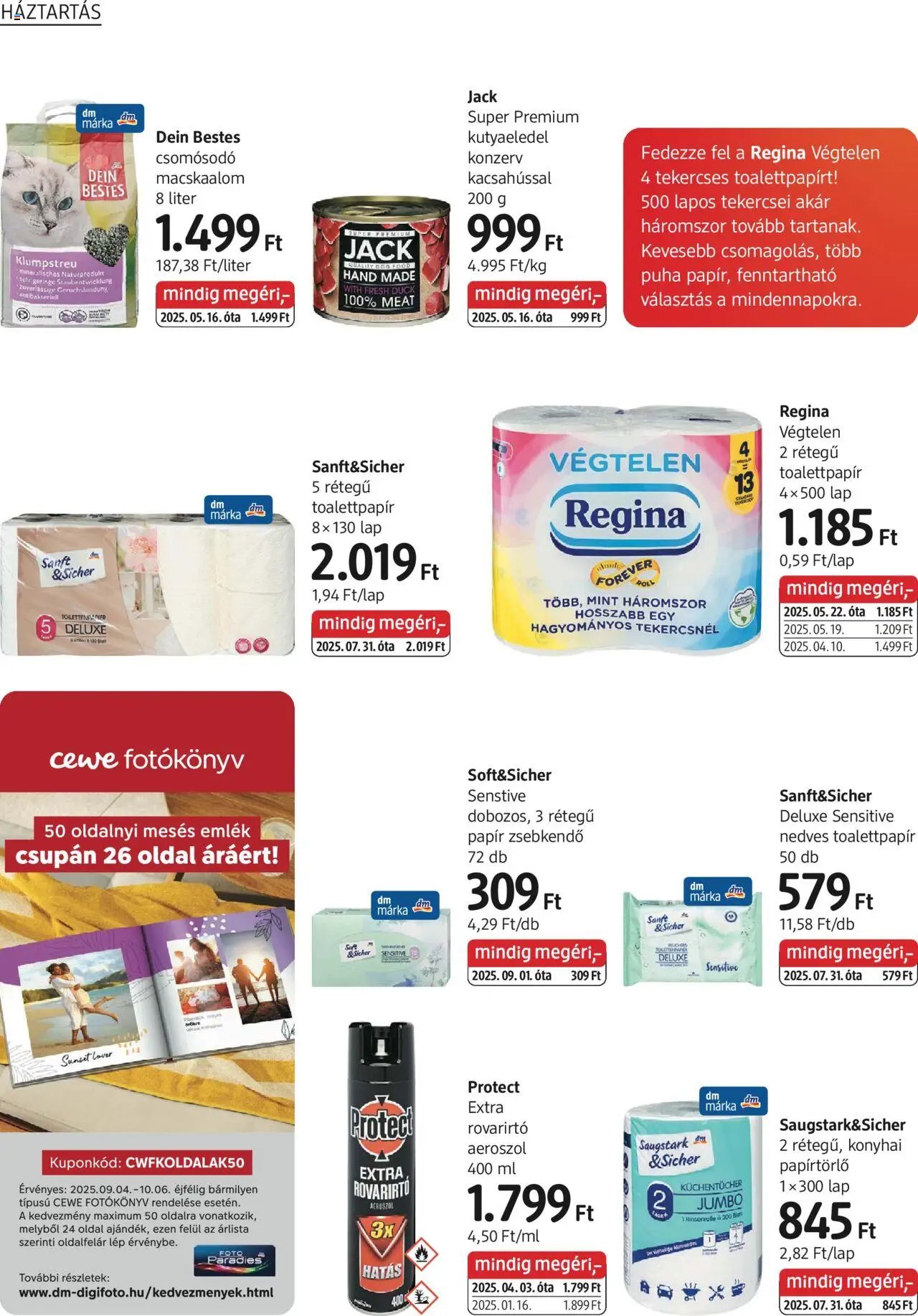 DM Drogerie Markt újság 2025.09.14. Akciós újság DM Drogerie Markt (2025-09-14 - 2025-09-17)