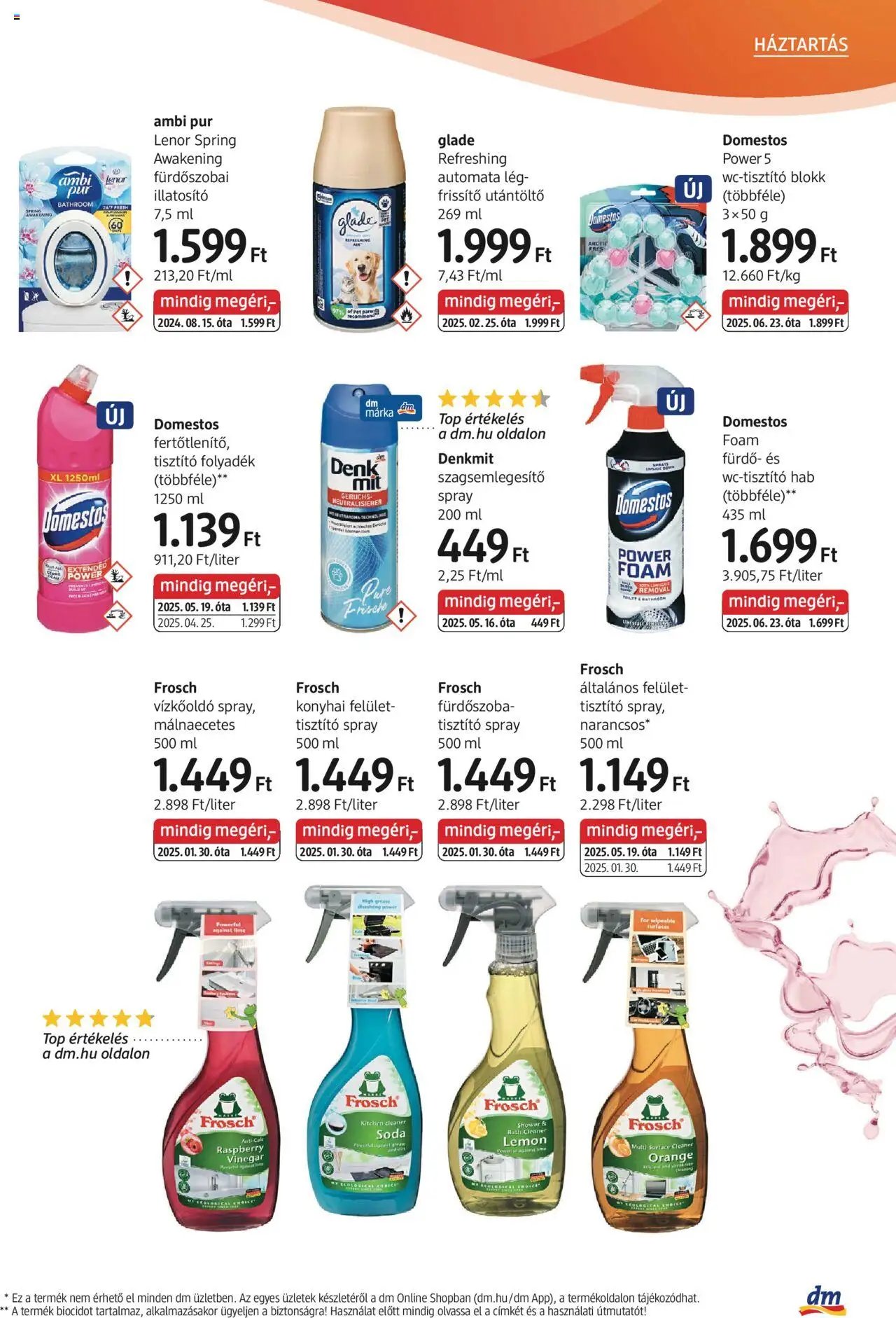 DM Drogerie Markt újság 2025.09.14. Akciós újság DM Drogerie Markt (2025-09-14 - 2025-09-17)