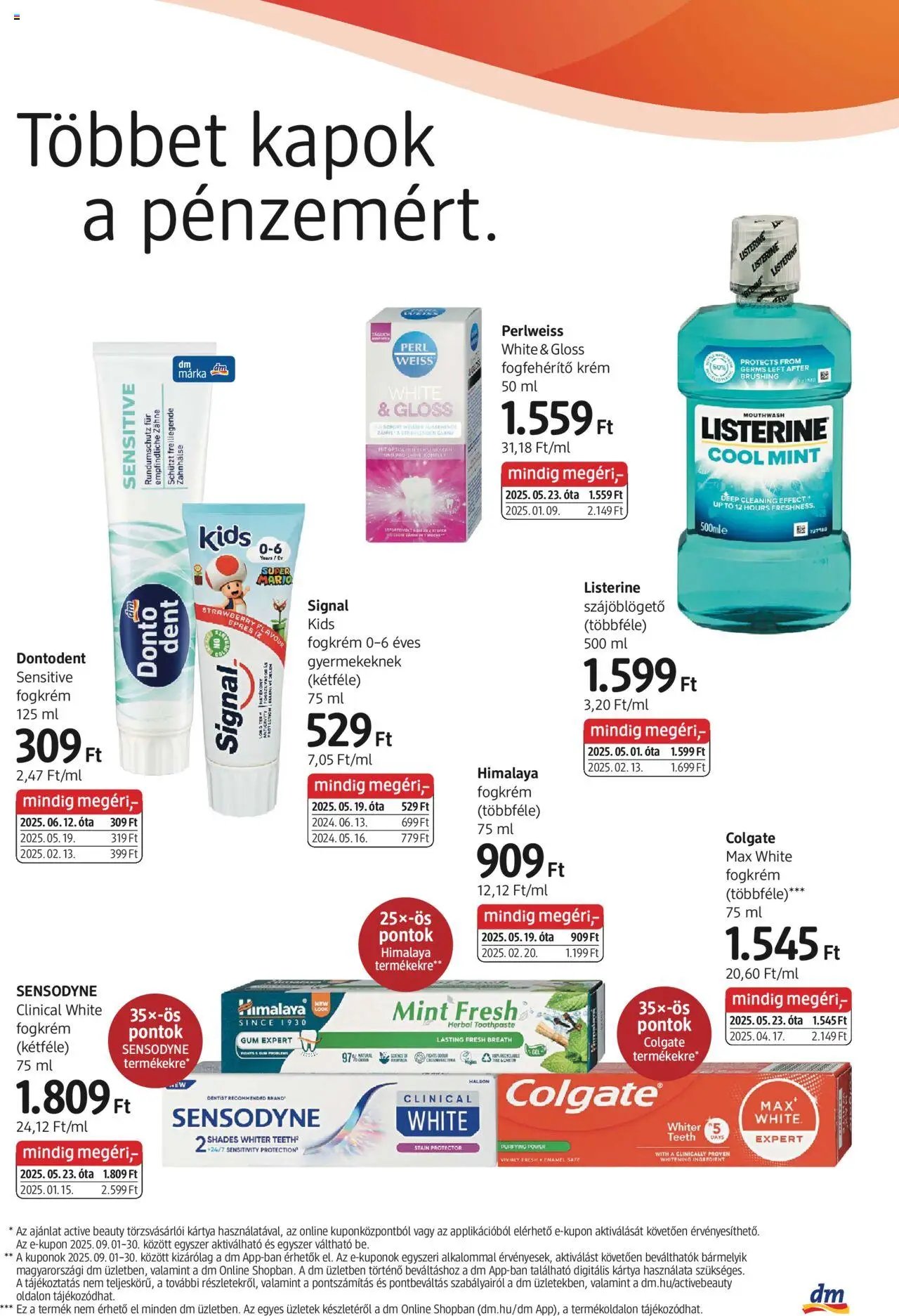 DM Drogerie Markt újság 2025.09.14. Akciós újság DM Drogerie Markt (2025-09-14 - 2025-09-17)