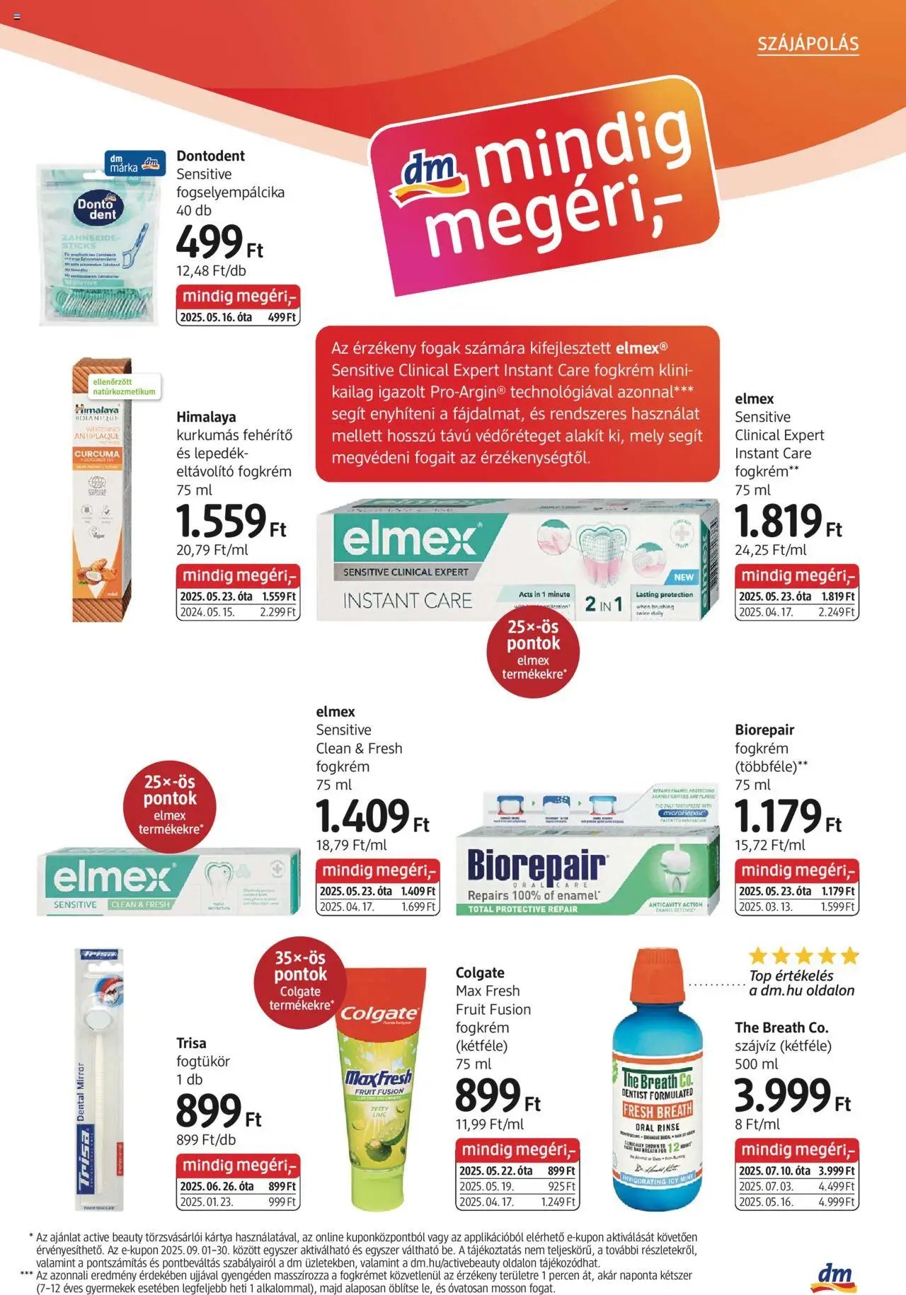 DM Drogerie Markt újság 2025.09.14. Akciós újság DM Drogerie Markt (2025-09-14 - 2025-09-17)