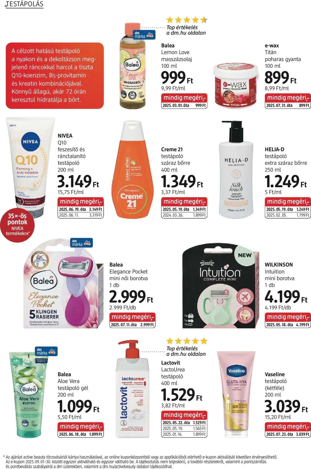 DM Drogerie Markt újság 2025.09.14. Akciós újság DM Drogerie Markt (2025-09-14 - 2025-09-17)