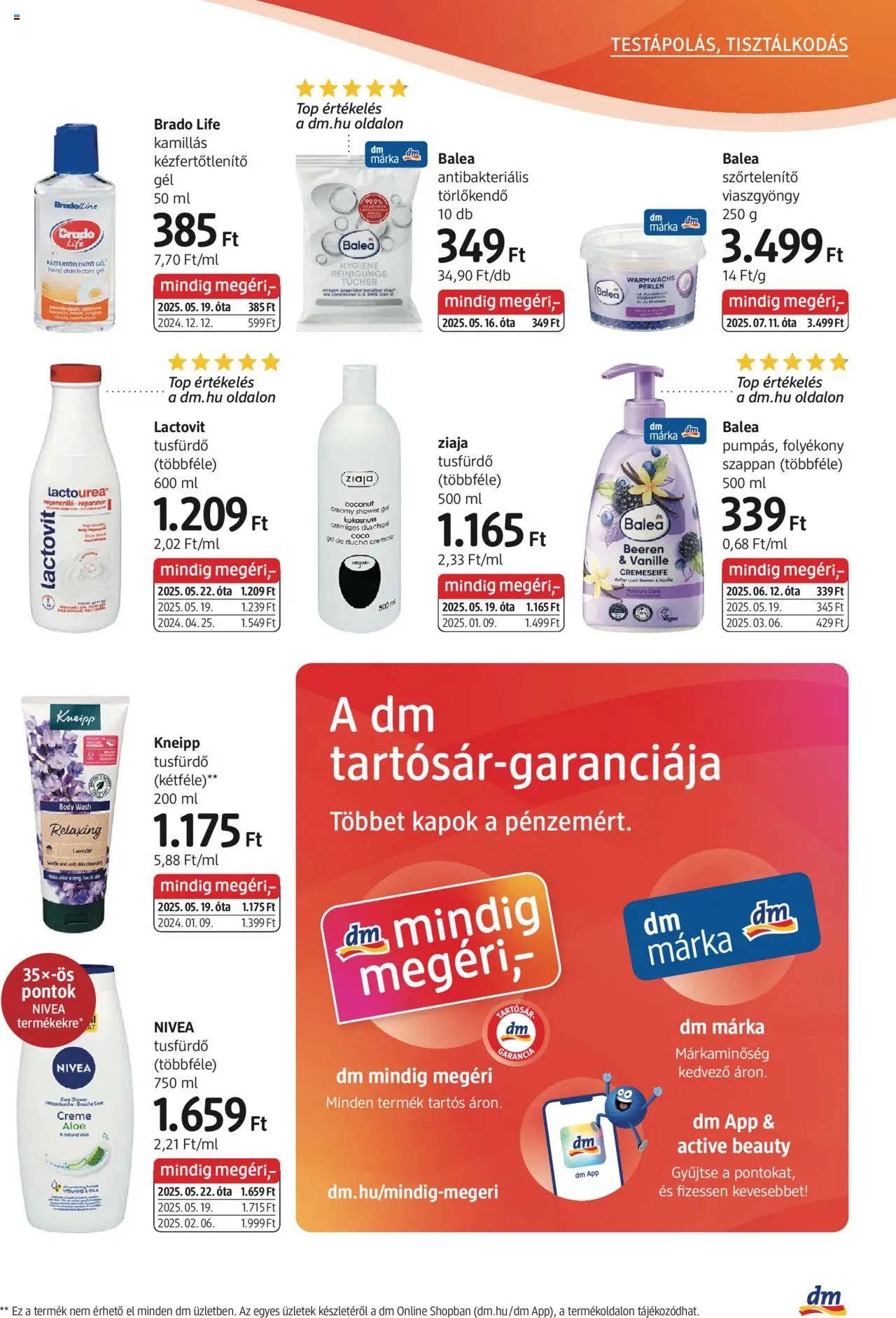 DM Drogerie Markt újság 2025.09.14. Akciós újság DM Drogerie Markt (2025-09-14 - 2025-09-17)