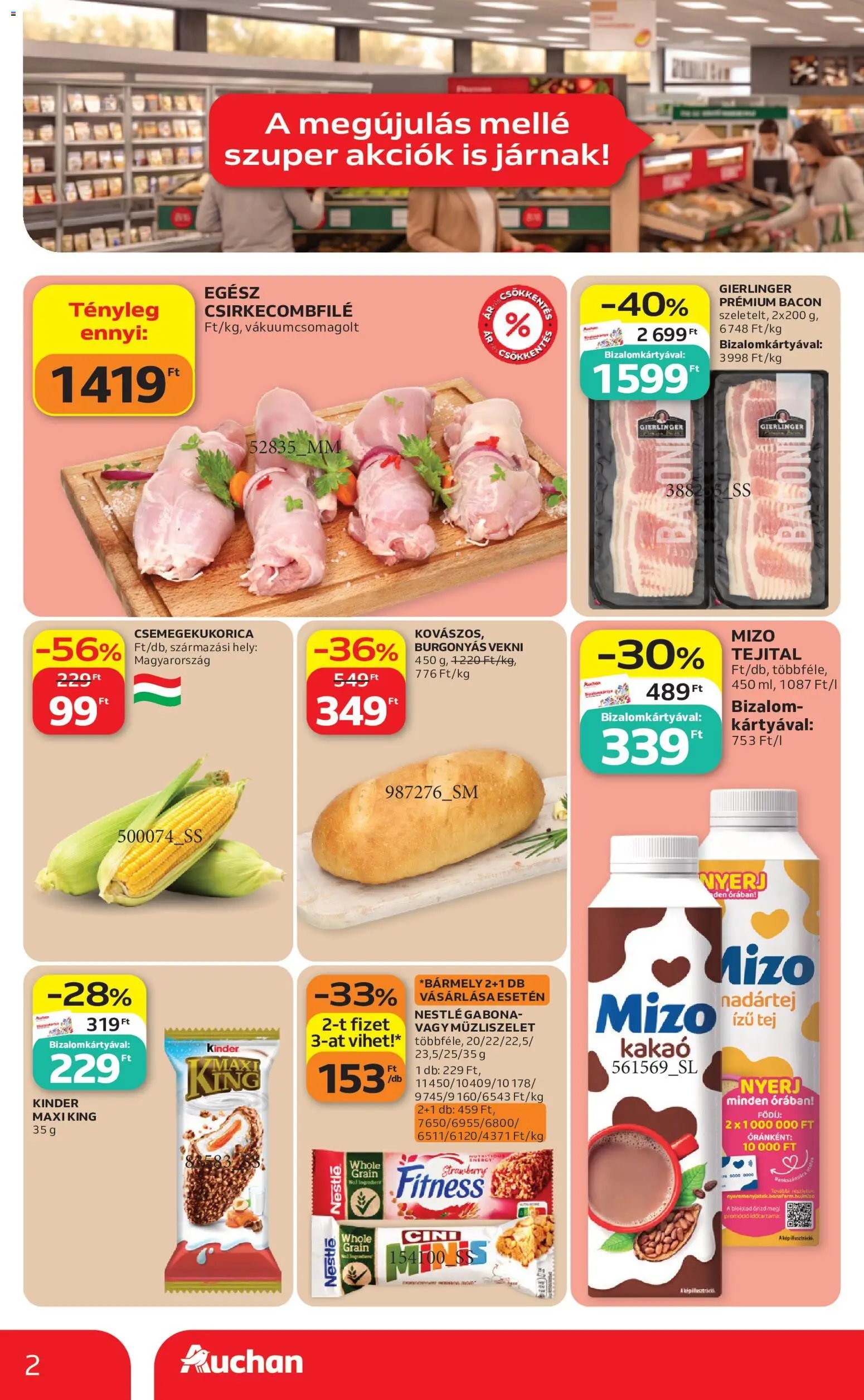 Auchan újság 2026.08.06. Auchan Szekszárdi nyitási ajánlataink