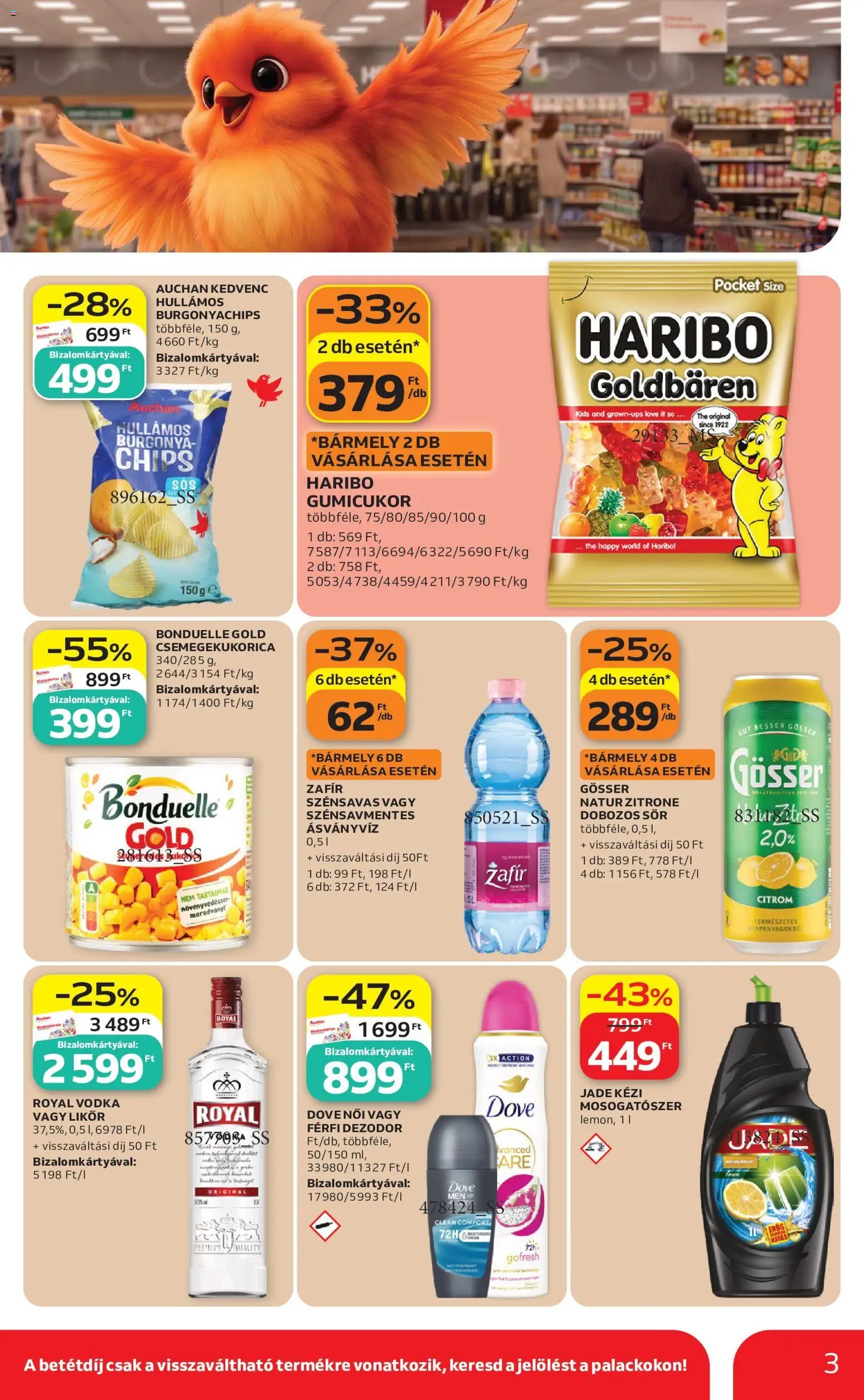 Auchan újság 2026.08.06. Auchan Szekszárdi nyitási ajánlataink