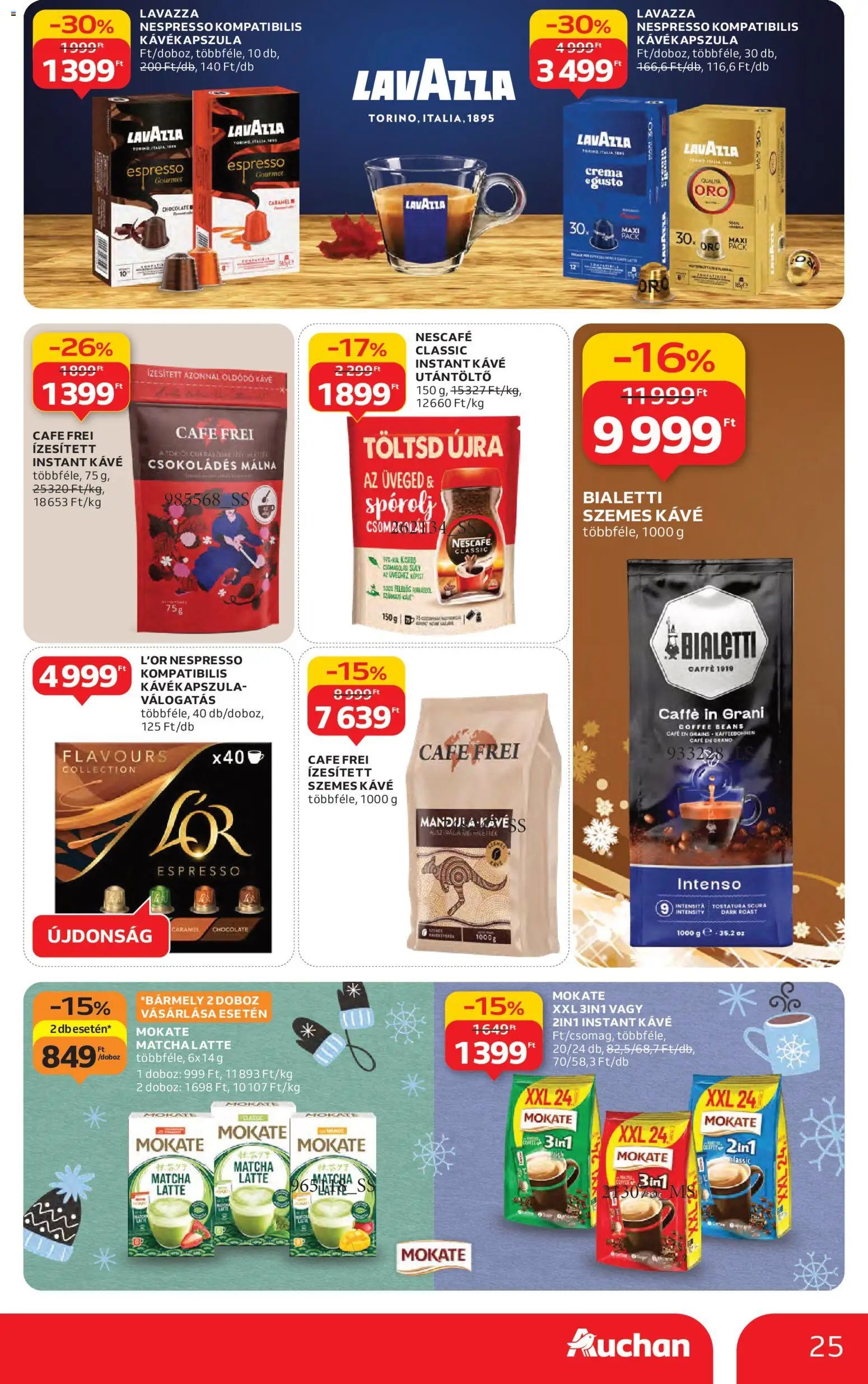 Auchan újság 2025.11.27. Akciós újság Auchan (2025-11-27 - 2025-12-03)