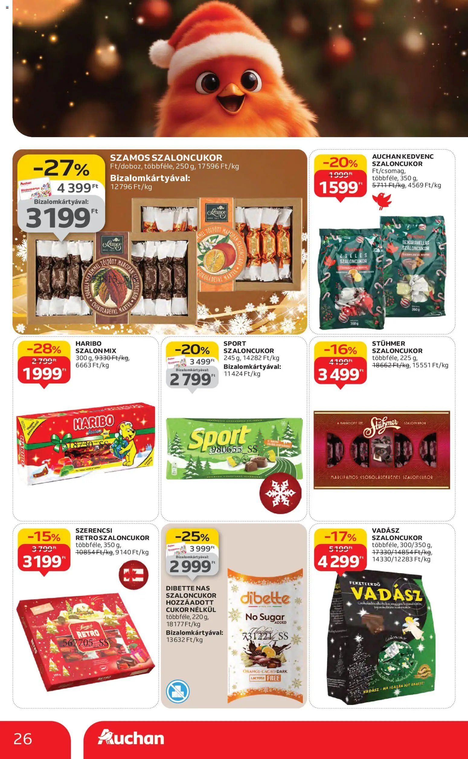 Auchan újság 2025.11.27. Akciós újság Auchan (2025-11-27 - 2025-12-03)