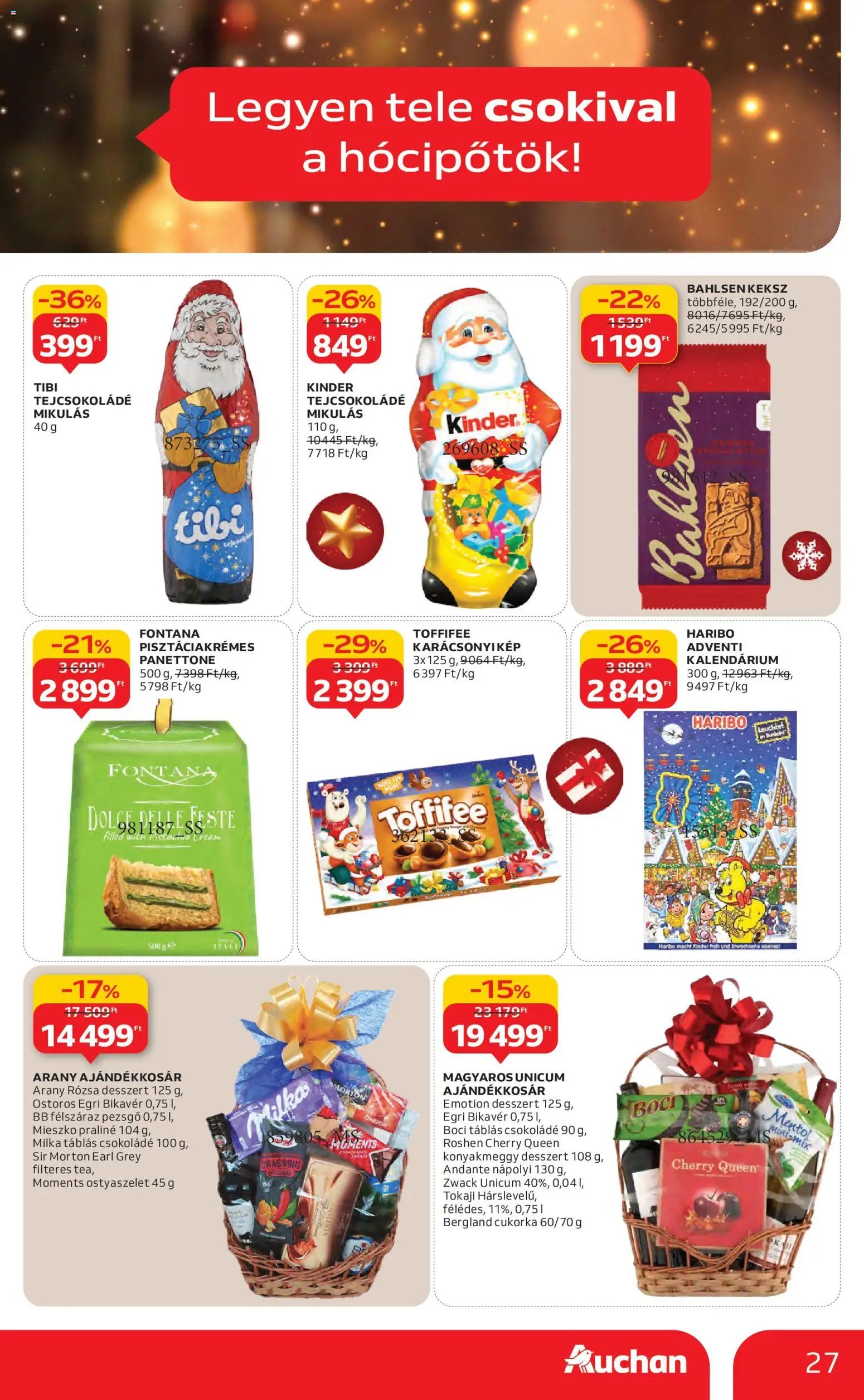 Auchan újság 2025.11.27. Akciós újság Auchan (2025-11-27 - 2025-12-03)