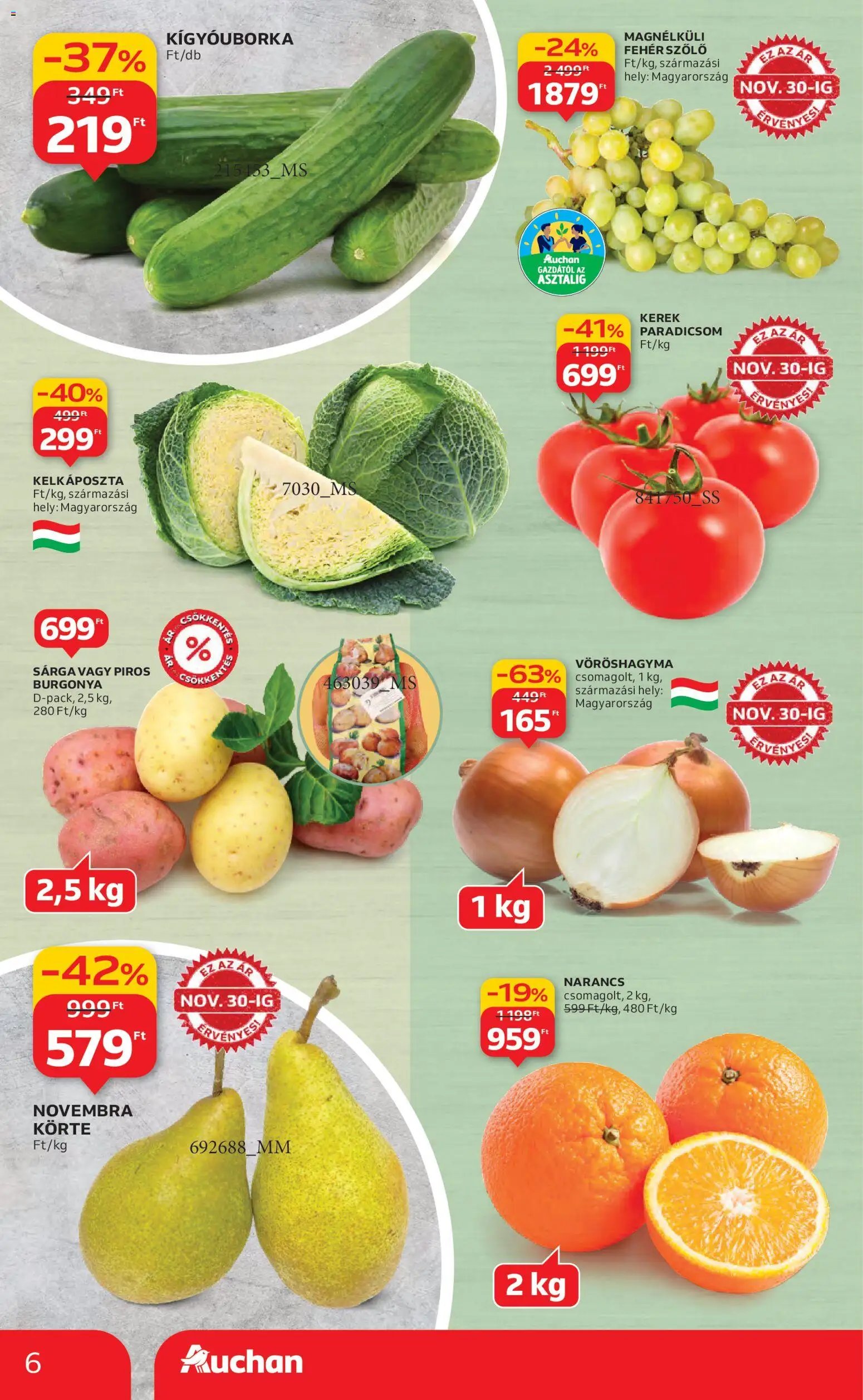 Auchan újság 2025.11.27. Akciós újság Auchan (2025-11-27 - 2025-12-03)