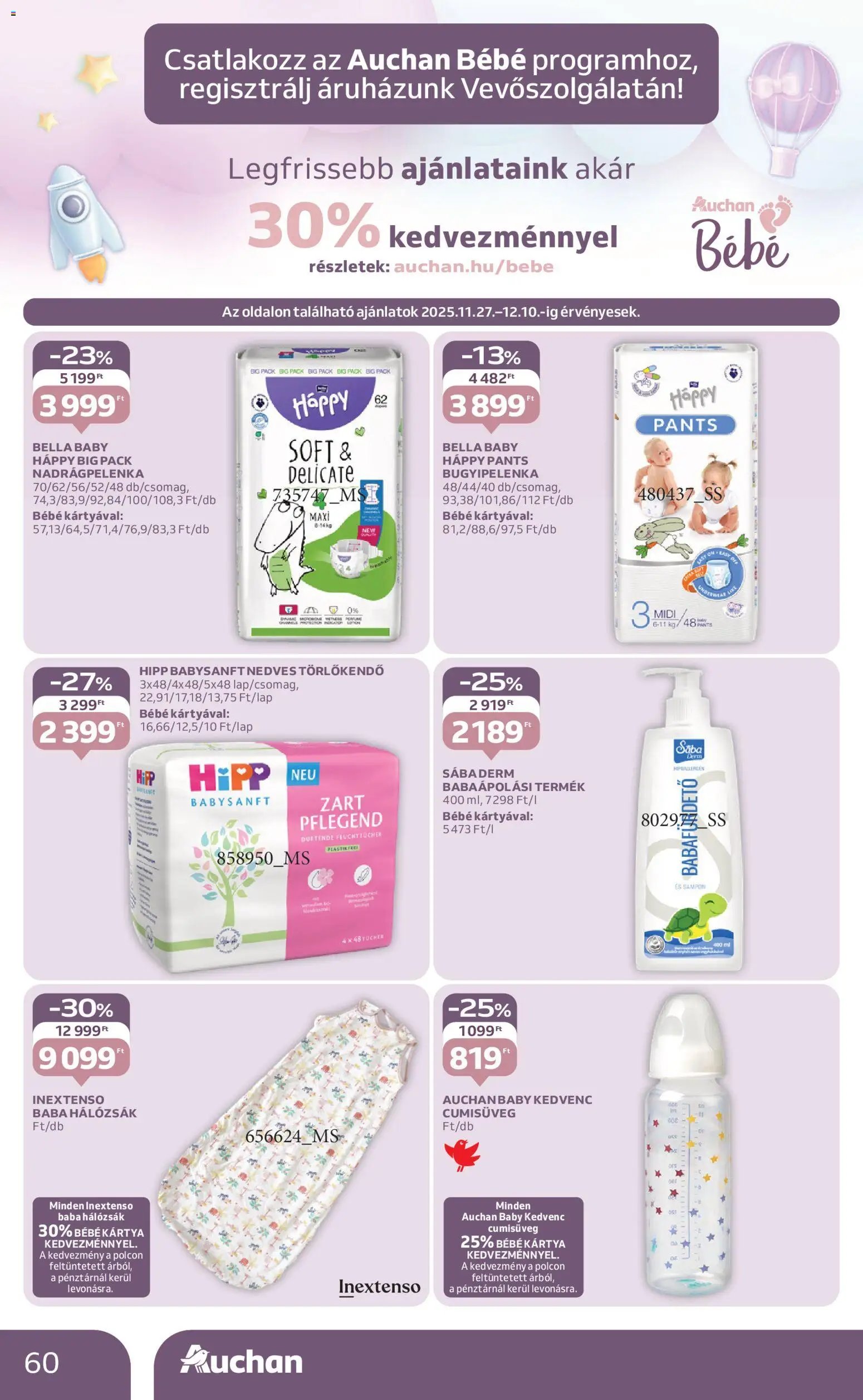 Auchan újság 2025.11.27. Akciós újság Auchan (2025-11-27 - 2025-12-03)