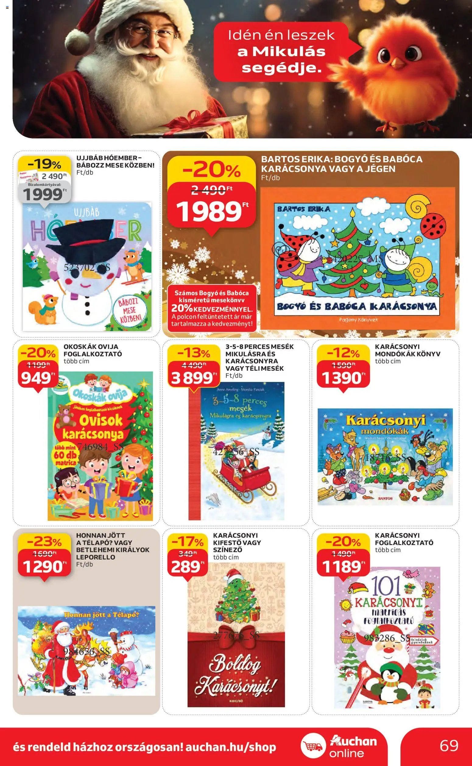 Auchan újság 2025.11.27. Akciós újság Auchan (2025-11-27 - 2025-12-03)