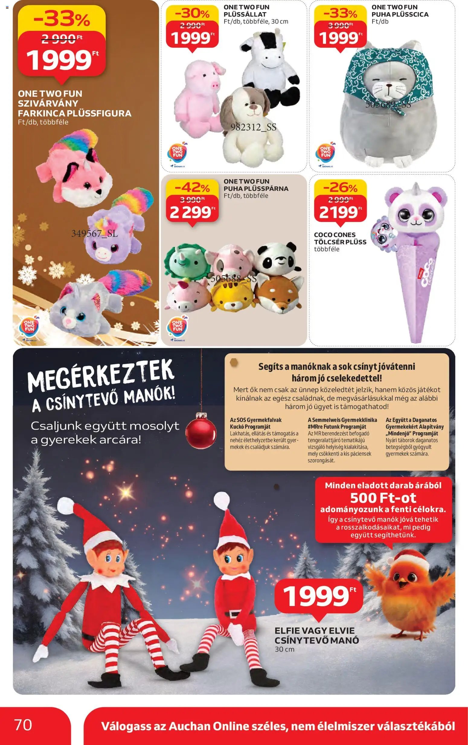 Auchan újság 2025.11.27. Akciós újság Auchan (2025-11-27 - 2025-12-03)