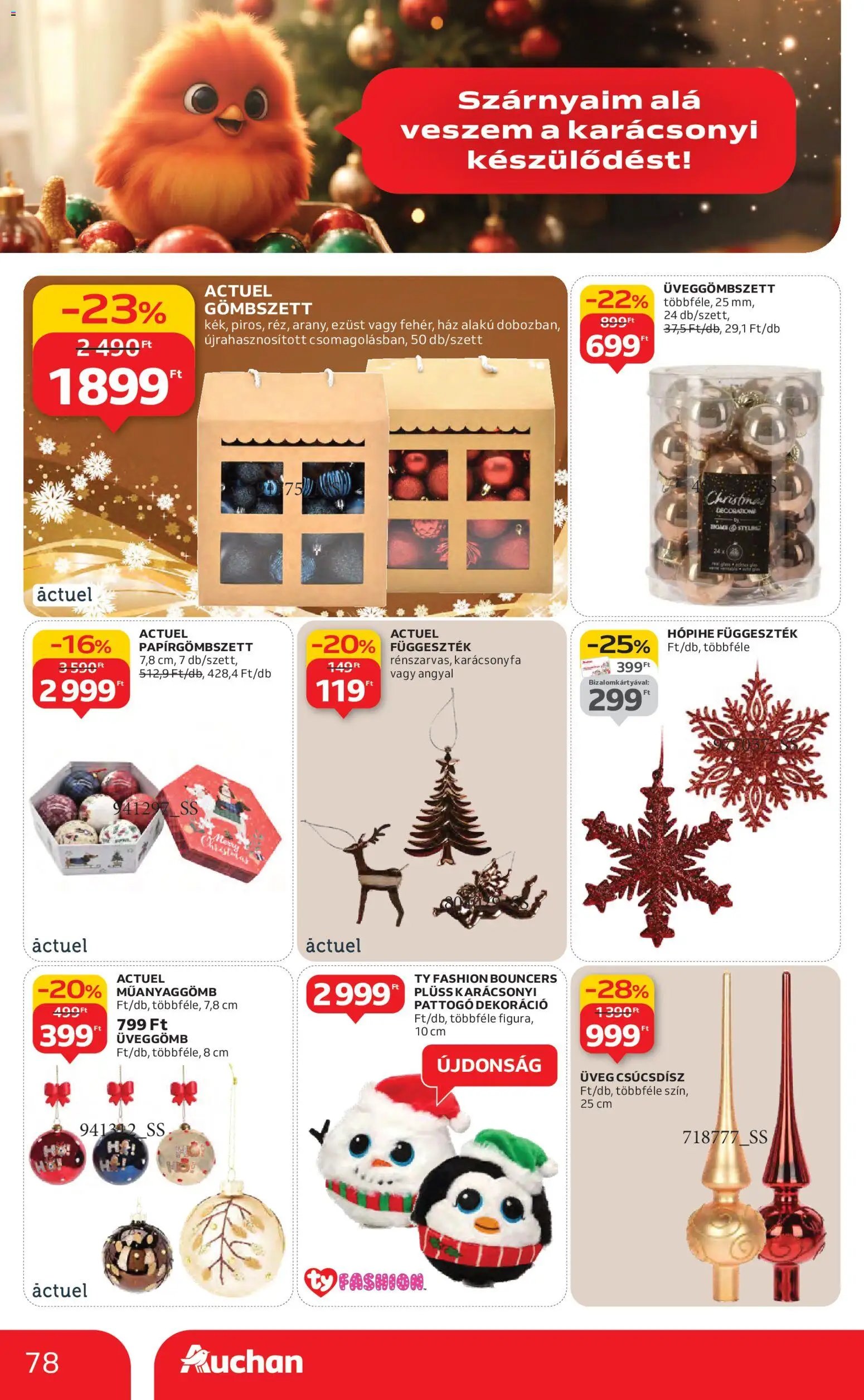 Auchan újság 2025.11.27. Akciós újság Auchan (2025-11-27 - 2025-12-03)