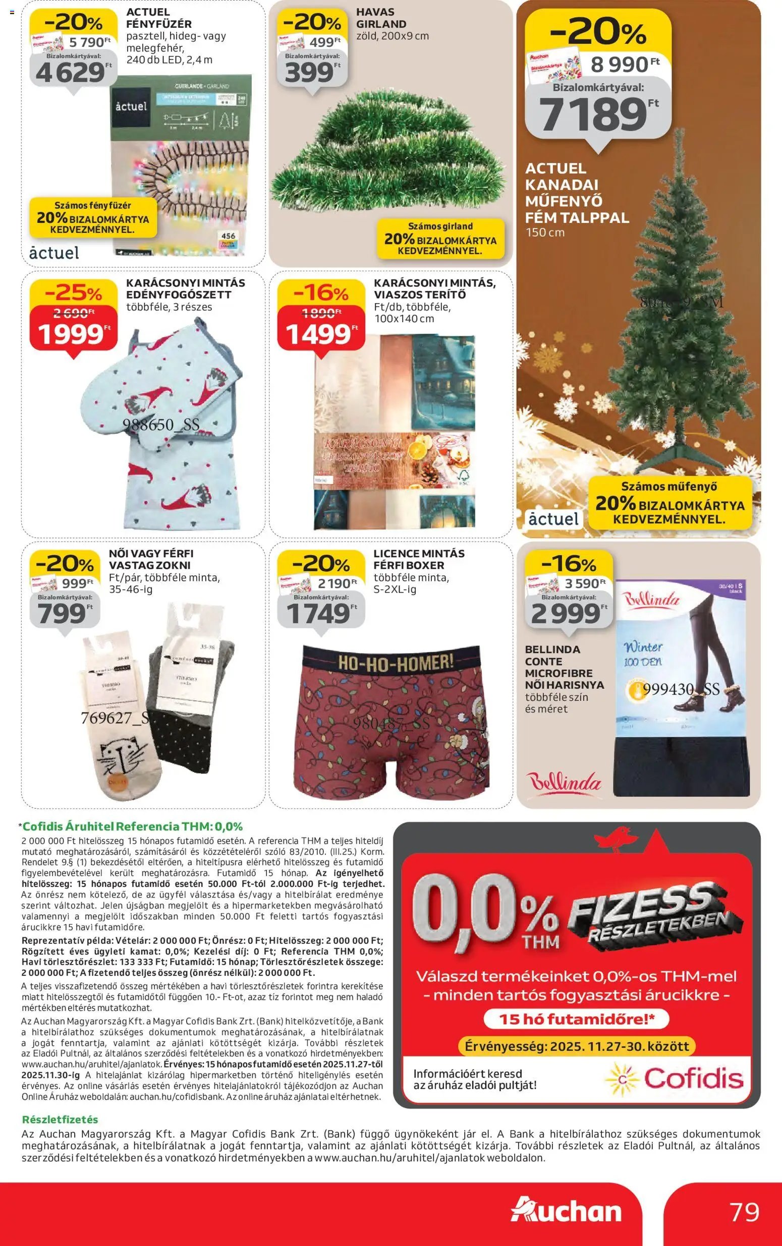 Auchan újság 2025.11.27. Akciós újság Auchan (2025-11-27 - 2025-12-03)