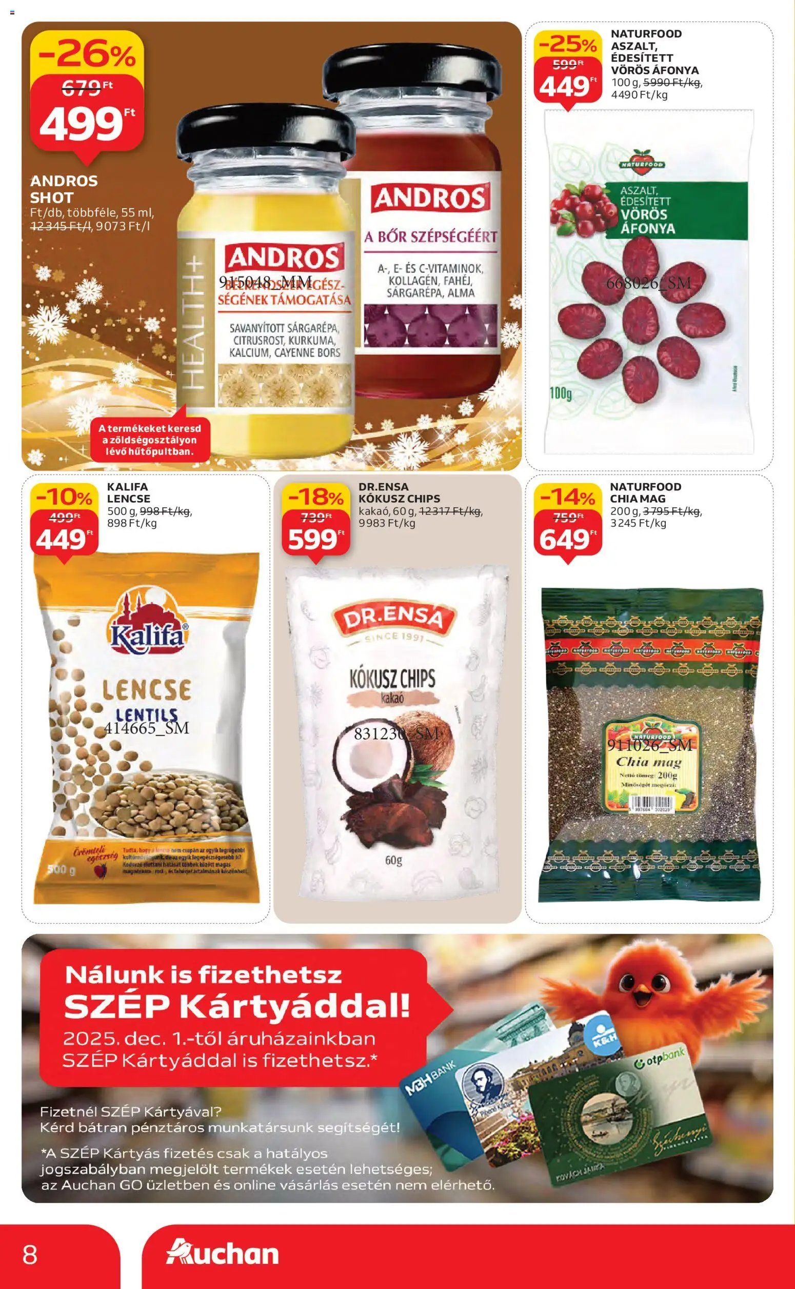 Auchan újság 2025.11.27. Akciós újság Auchan (2025-11-27 - 2025-12-03)