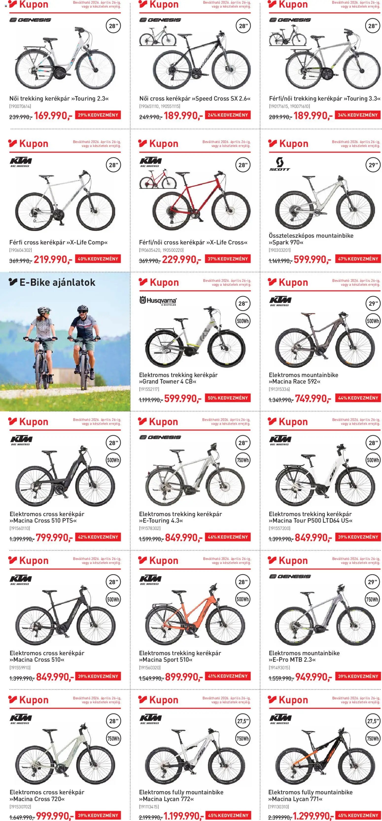 Intersport újság 2026.04.14. Intersport akciós újság (2026-04-14 - 2026-04-26)