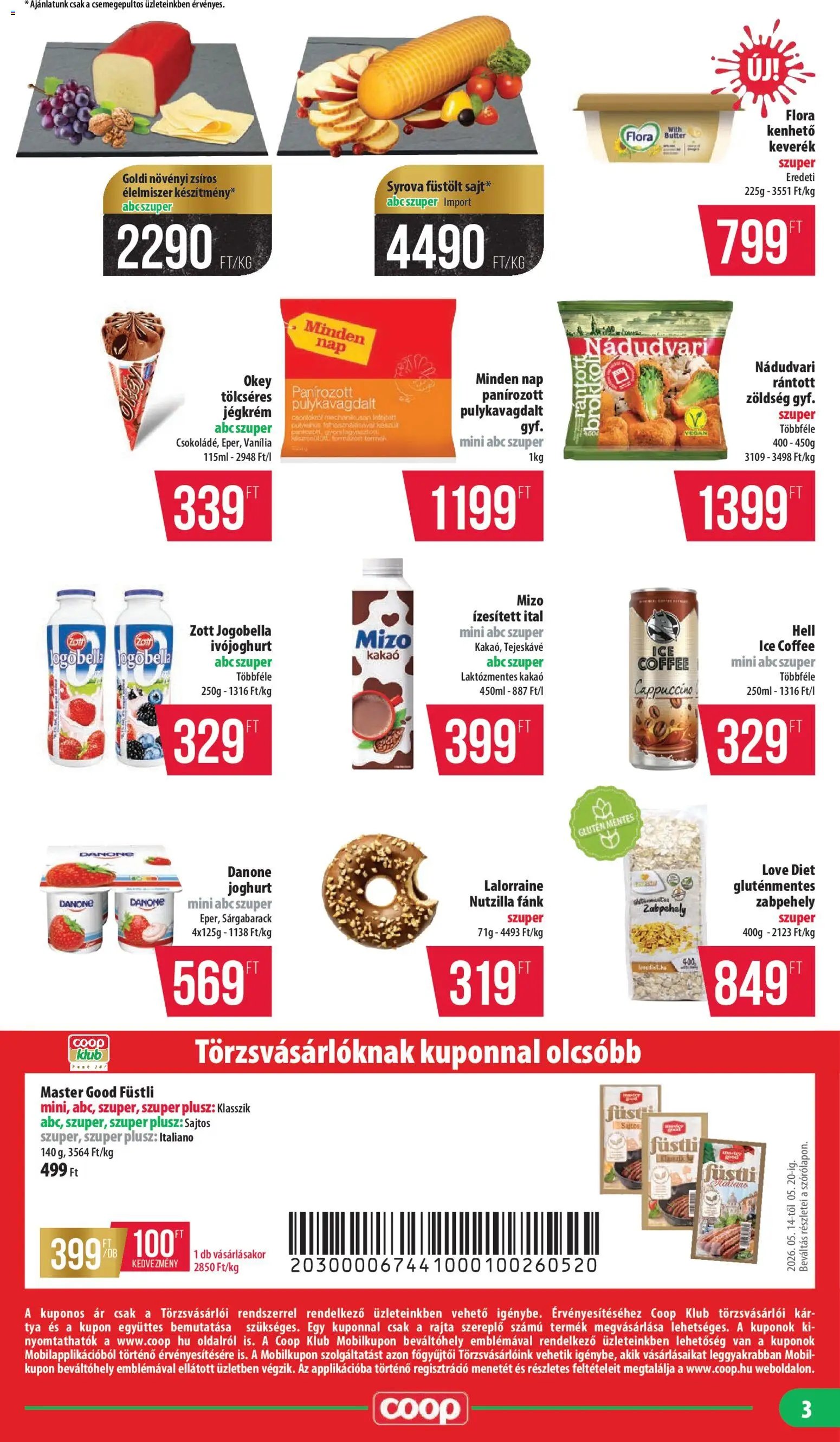 COOP újság 2026.05.14. COOP - Mini & Abc & Szuper / Mecsek (2026-05-14 - 2026-05-20)
