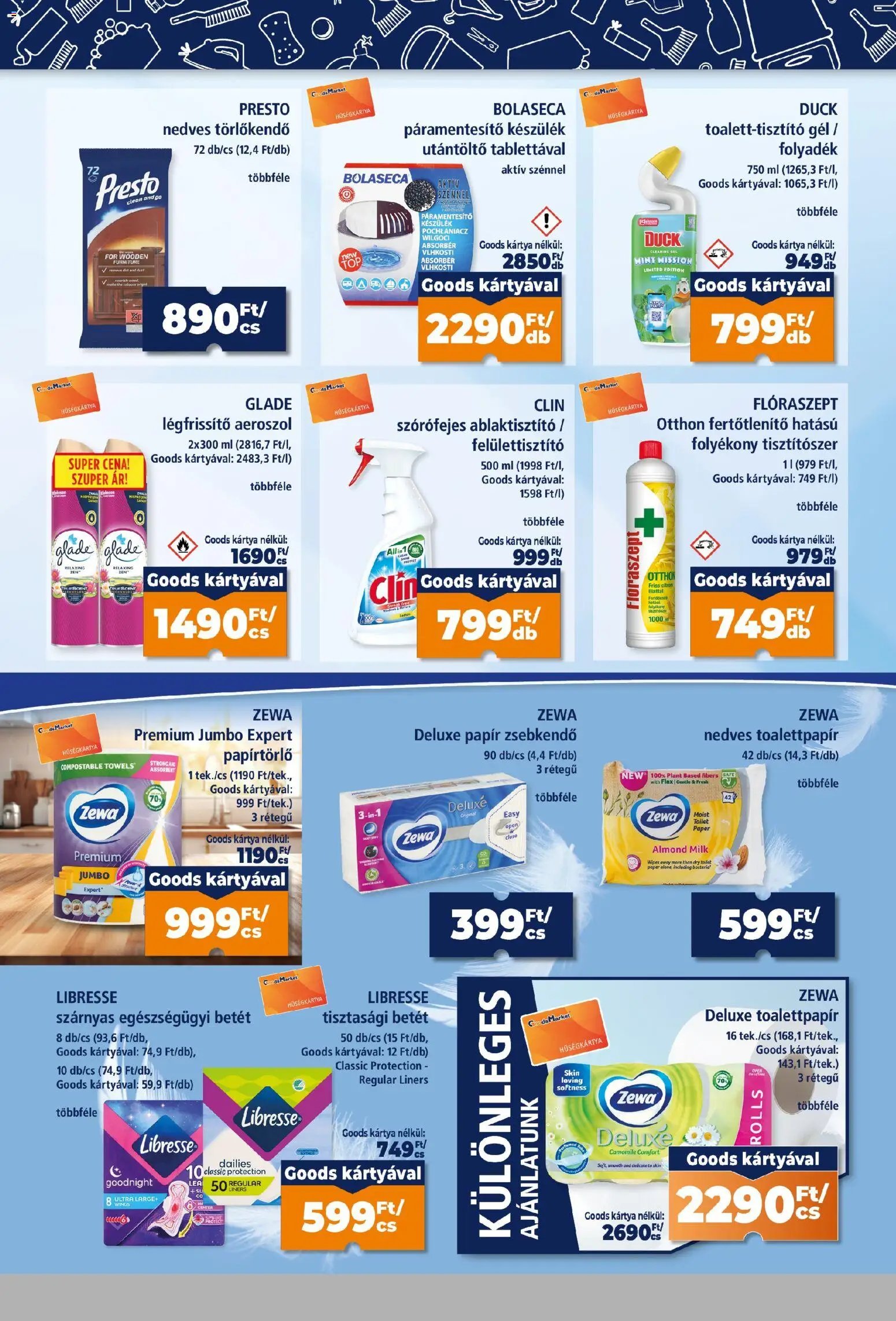 Goods Market újság 2026.09.17. Goods Market Hűségkártyás ajánlataink