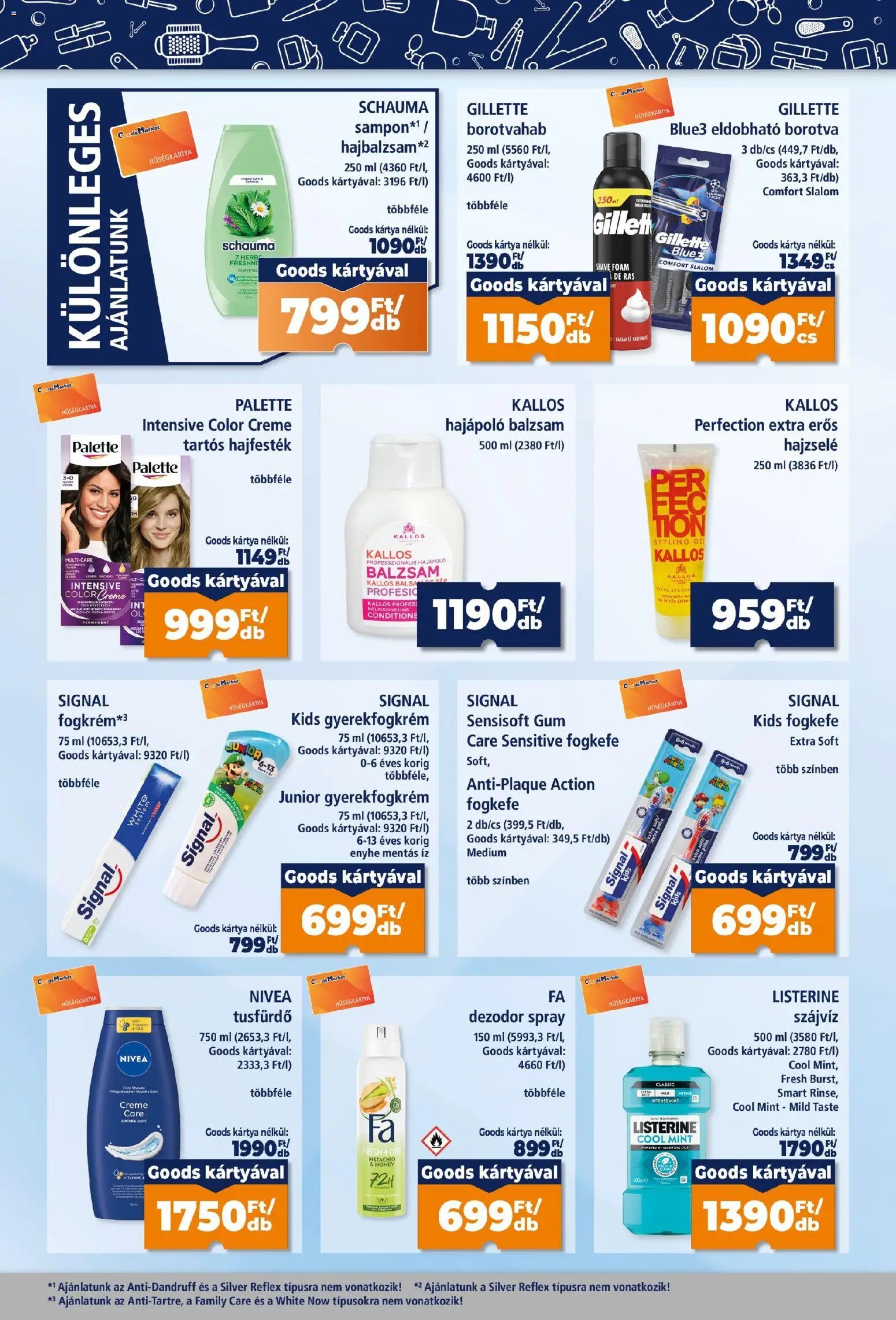 Goods Market újság 2026.09.17. Goods Market Hűségkártyás ajánlataink