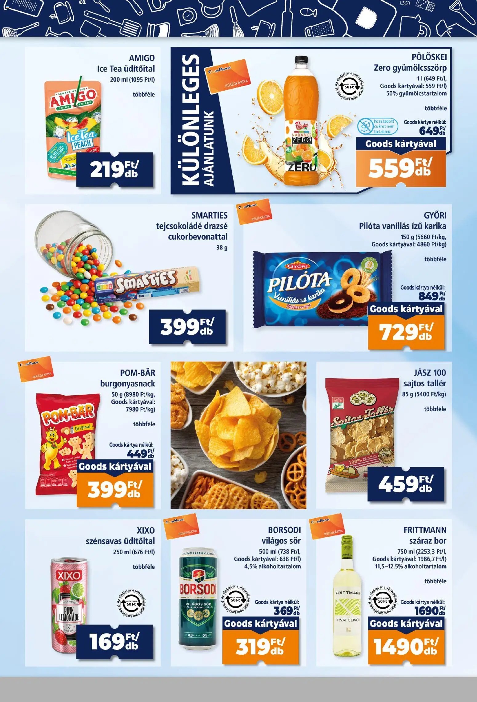 Goods Market újság 2026.09.17. Goods Market Hűségkártyás ajánlataink