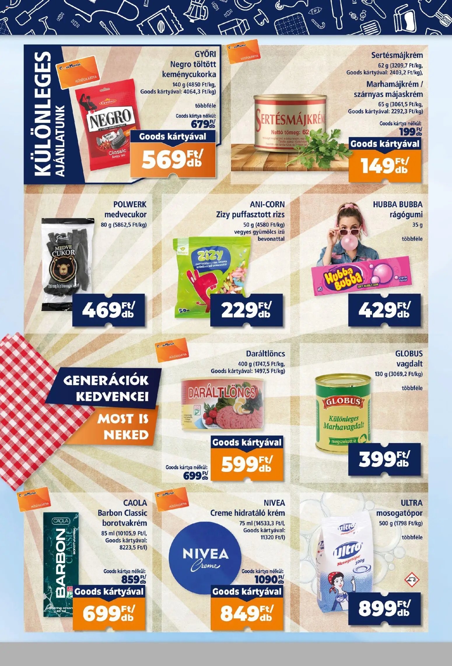 Goods Market újság 2026.09.17. Goods Market Hűségkártyás ajánlataink