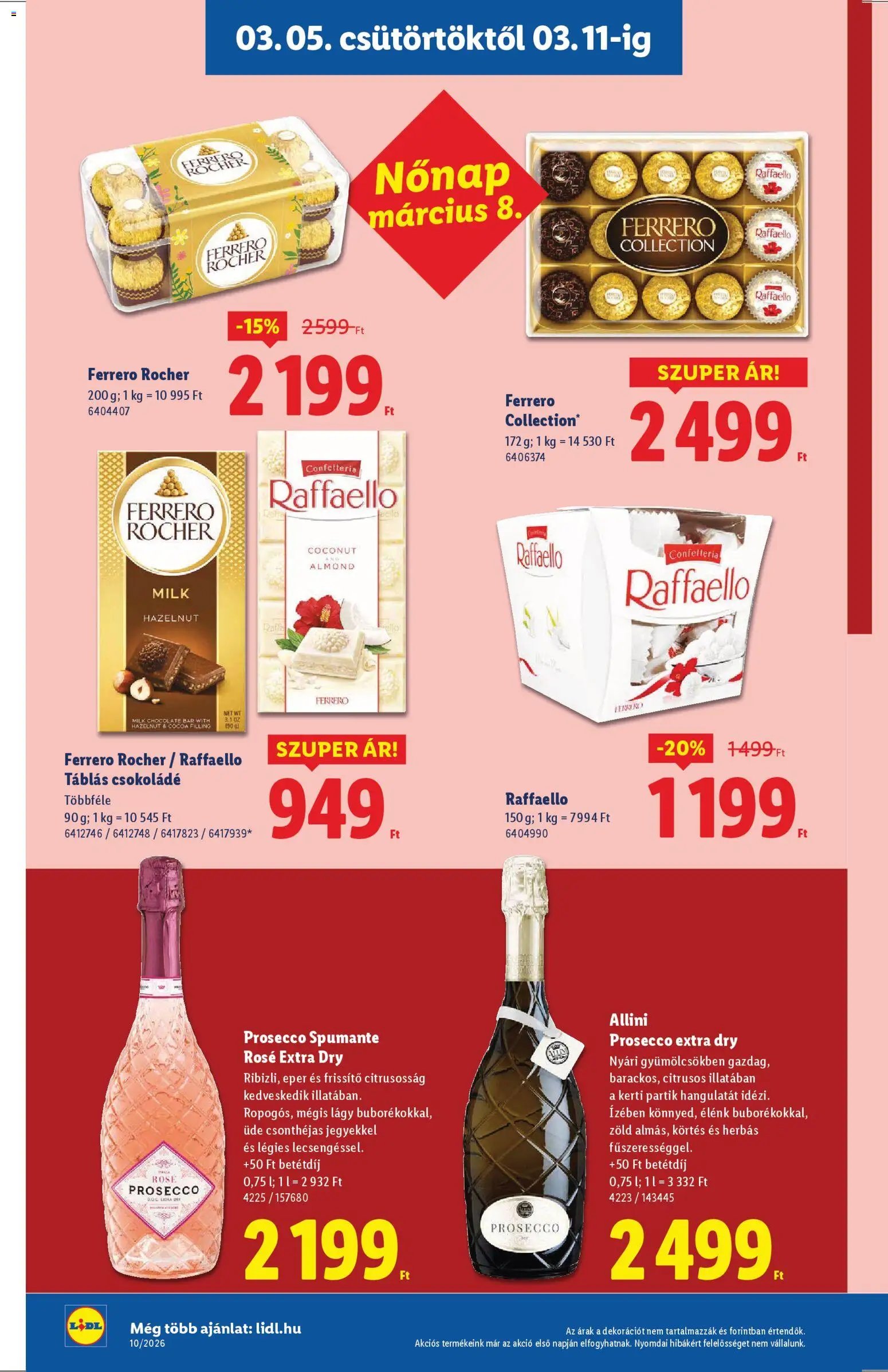 Lidl újság 2026.03.05. Lidl akciós újság (2026-03-05 - 2026-03-11)