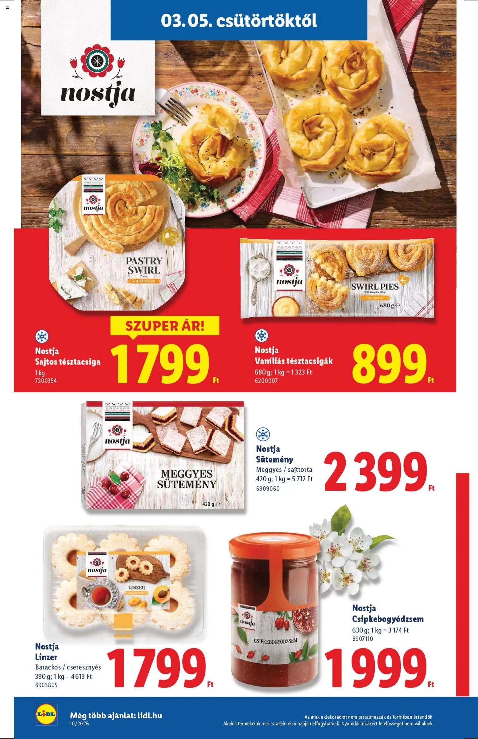 Lidl újság 2026.03.05. Lidl akciós újság (2026-03-05 - 2026-03-11)