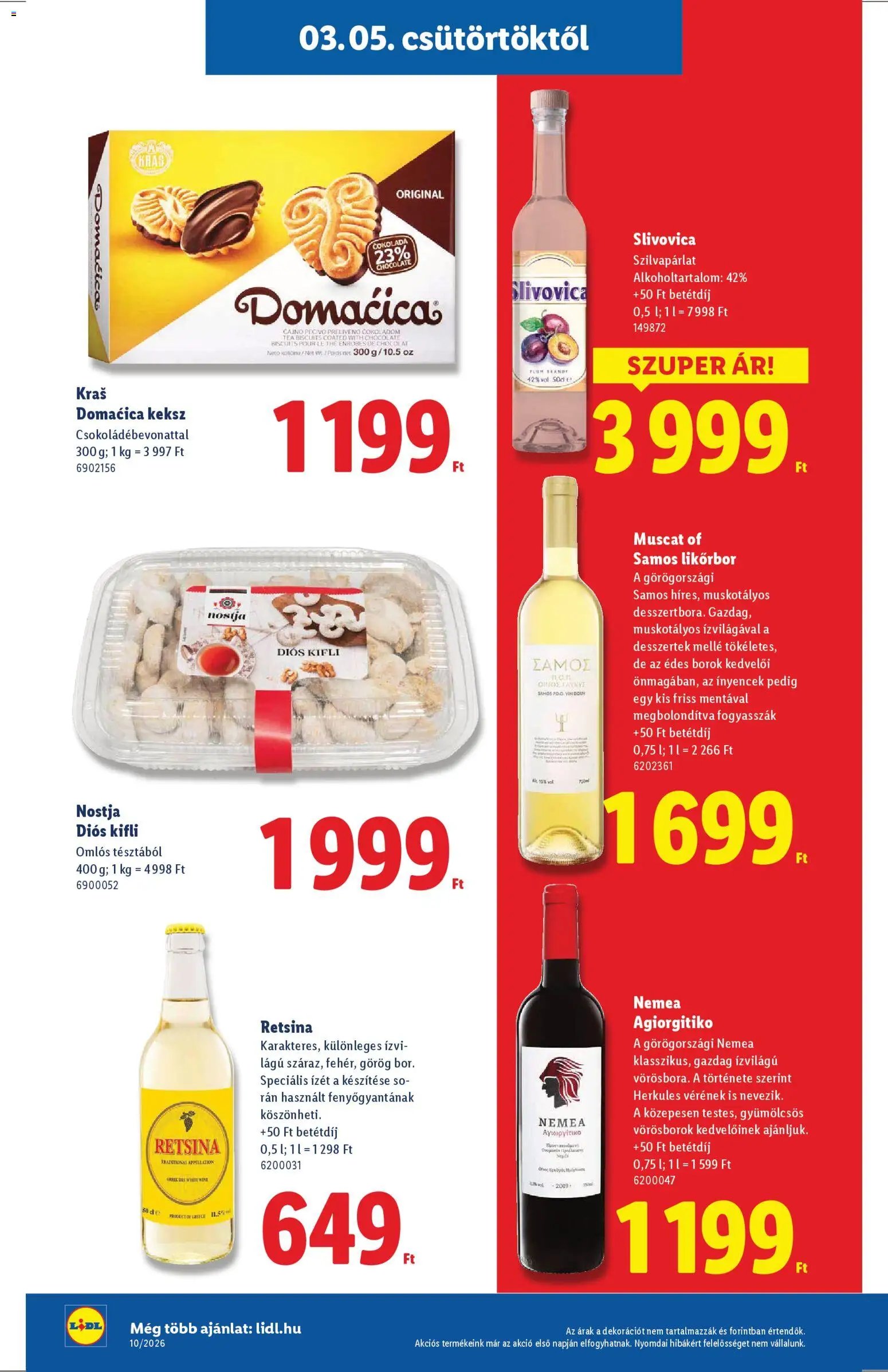 Lidl újság 2026.03.05. Lidl akciós újság (2026-03-05 - 2026-03-11)