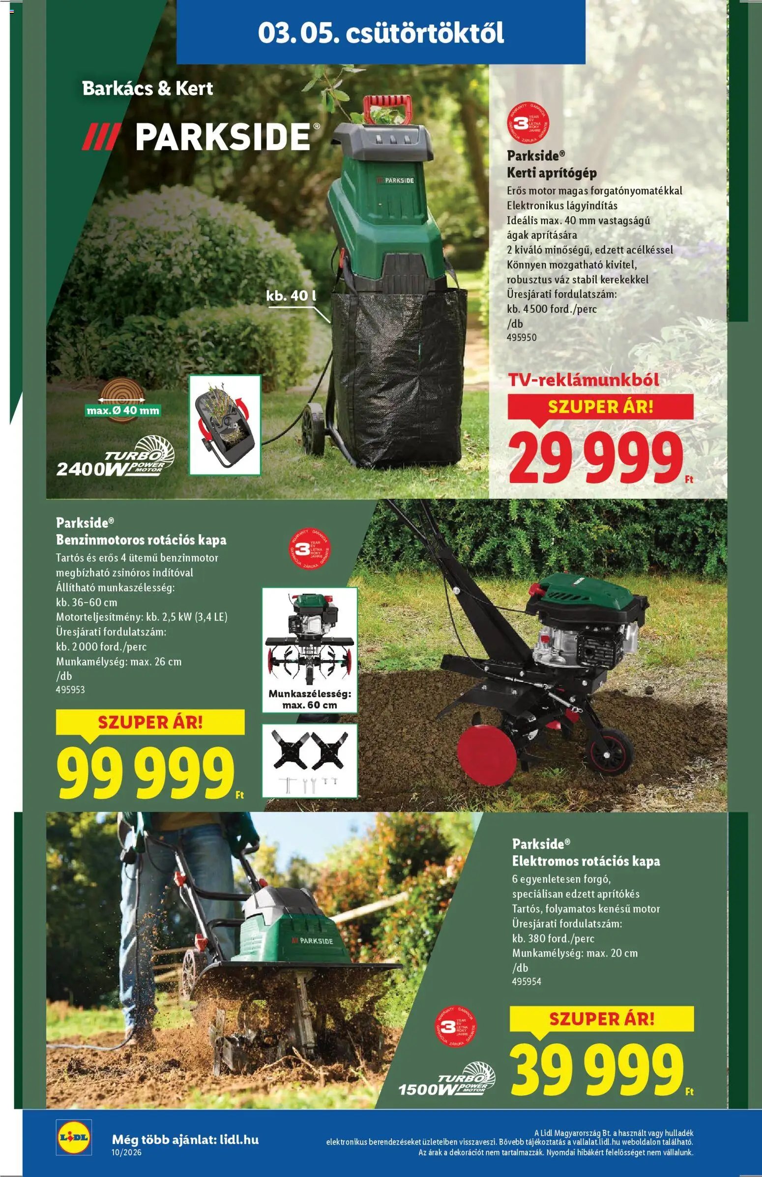 Lidl újság 2026.03.05. Lidl akciós újság (2026-03-05 - 2026-03-11)