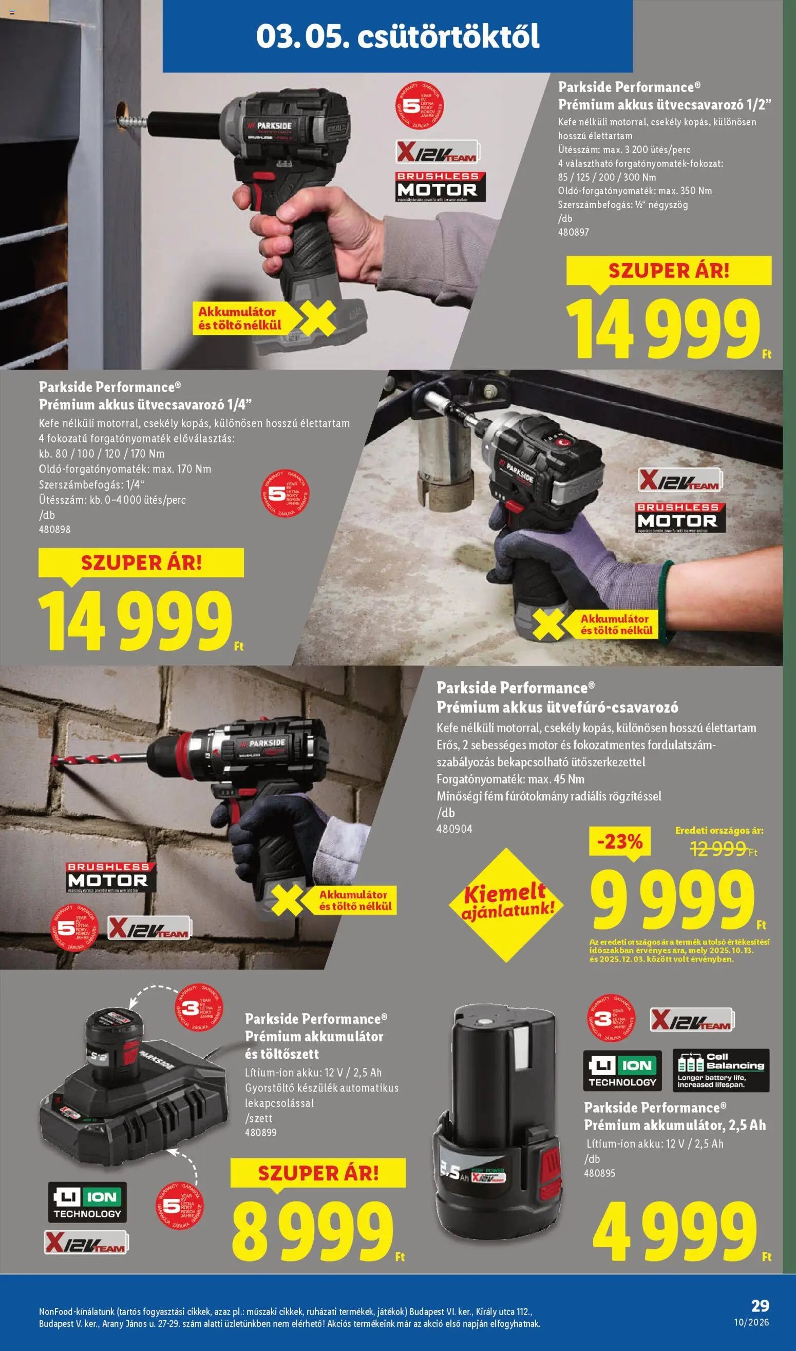 Lidl újság 2026.03.05. Lidl akciós újság (2026-03-05 - 2026-03-11)