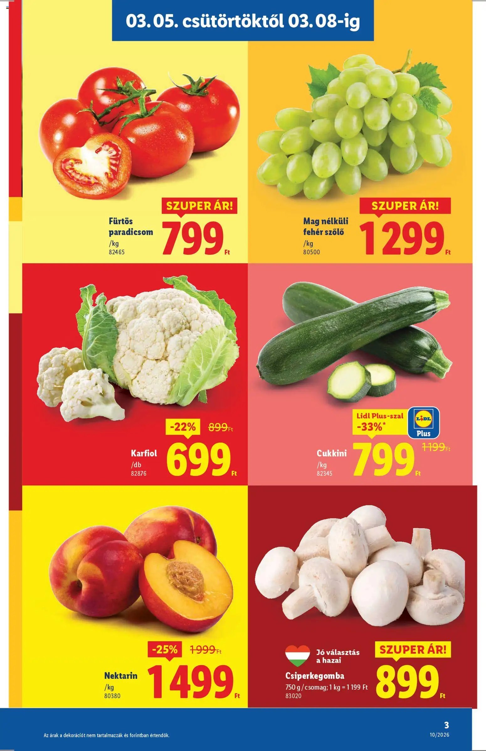 Lidl újság 2026.03.05. Lidl akciós újság (2026-03-05 - 2026-03-11)