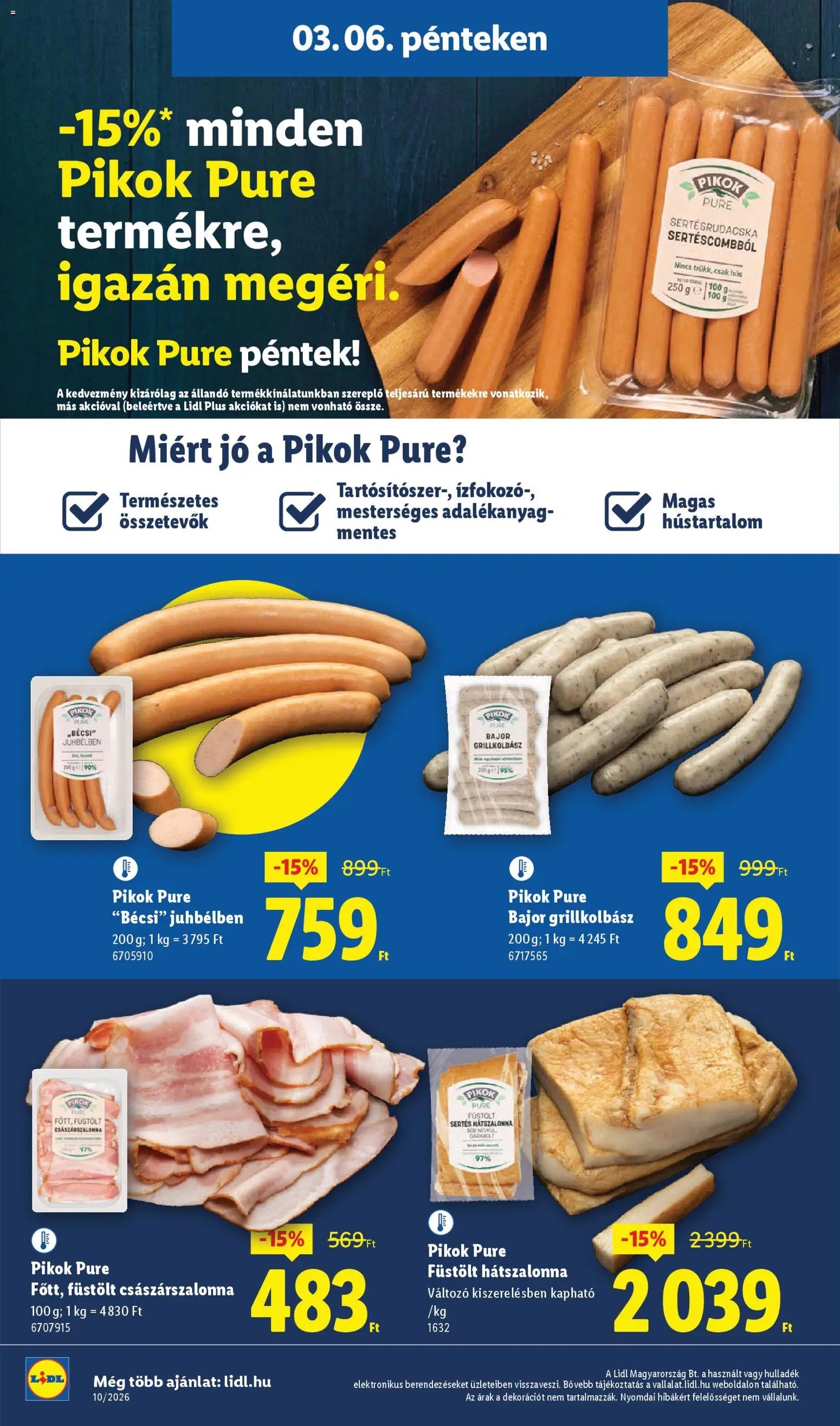 Lidl újság 2026.03.05. Lidl akciós újság (2026-03-05 - 2026-03-11)