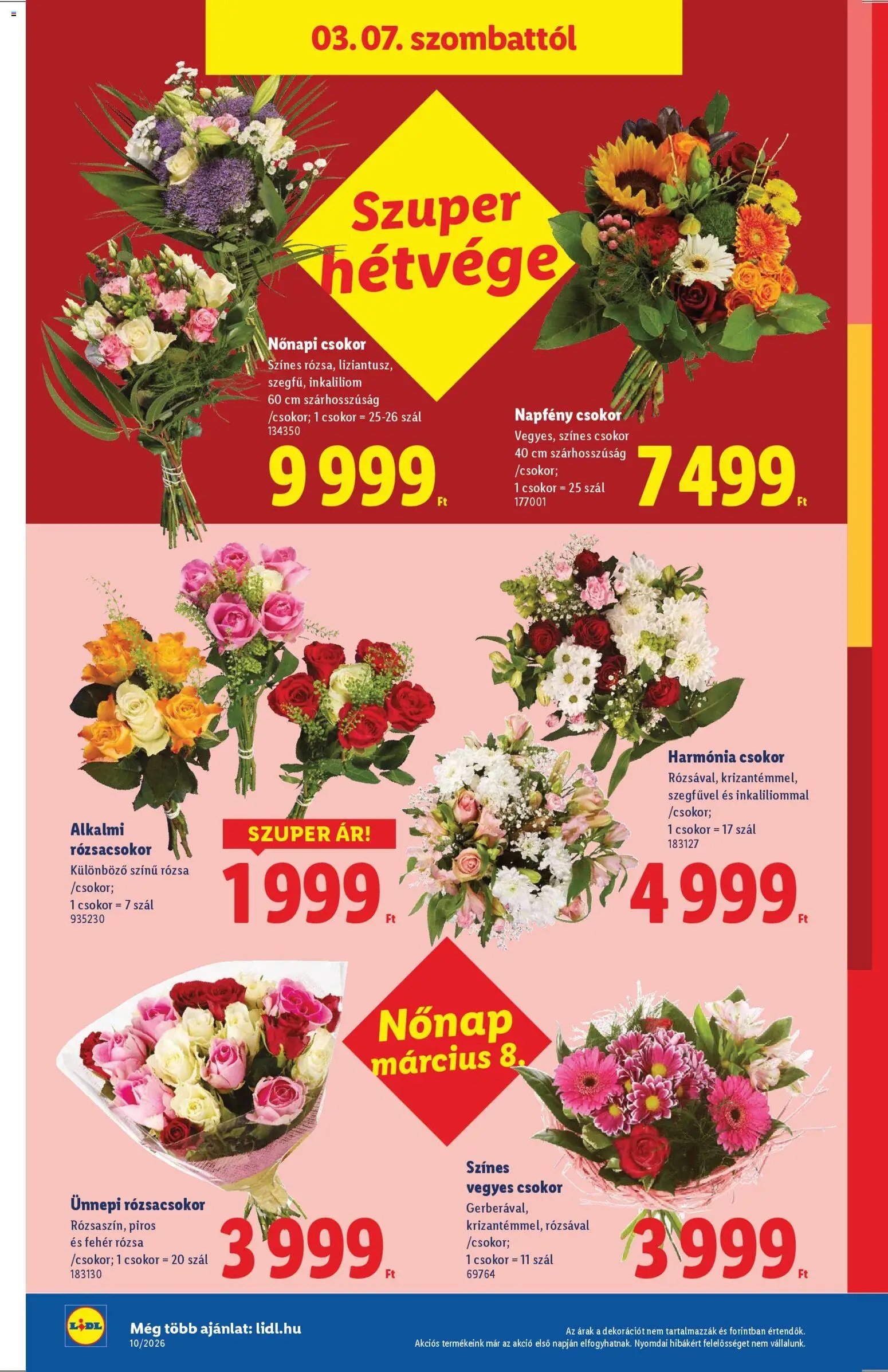 Lidl újság 2026.03.05. Lidl akciós újság (2026-03-05 - 2026-03-11)