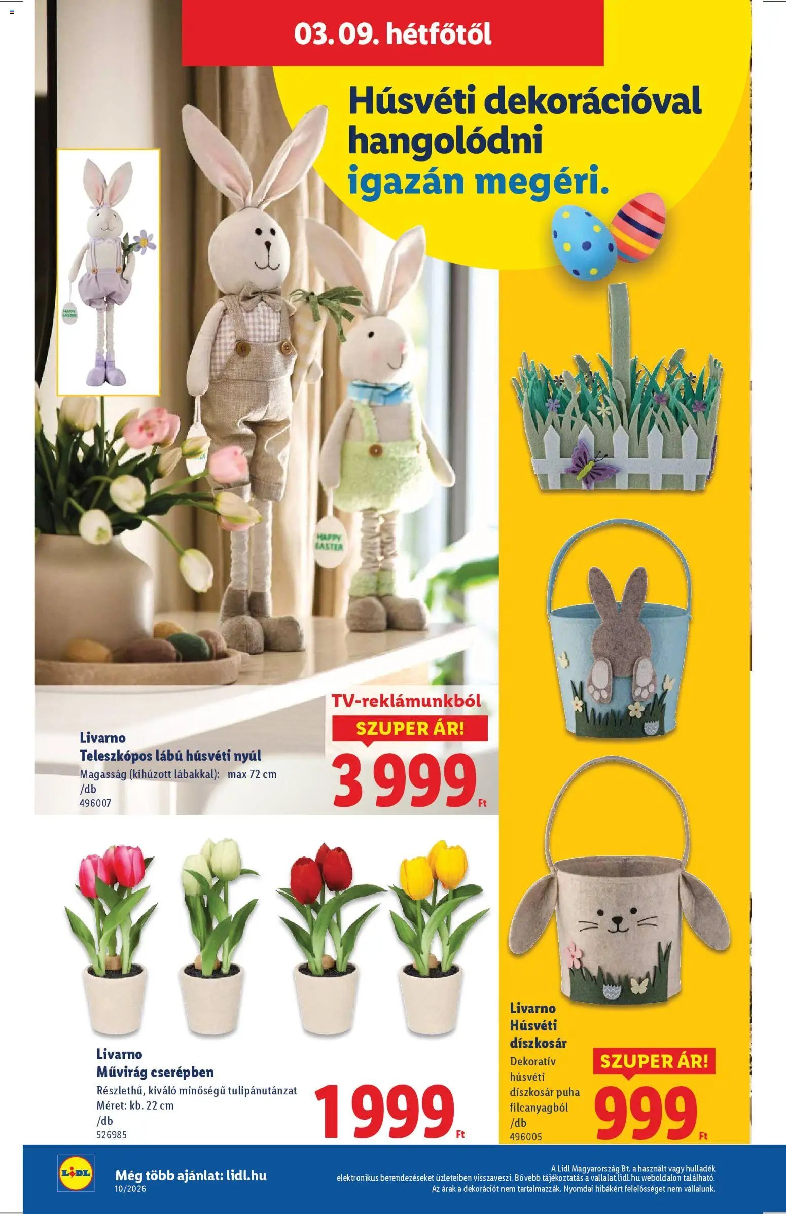 Lidl újság 2026.03.05. Lidl akciós újság (2026-03-05 - 2026-03-11)