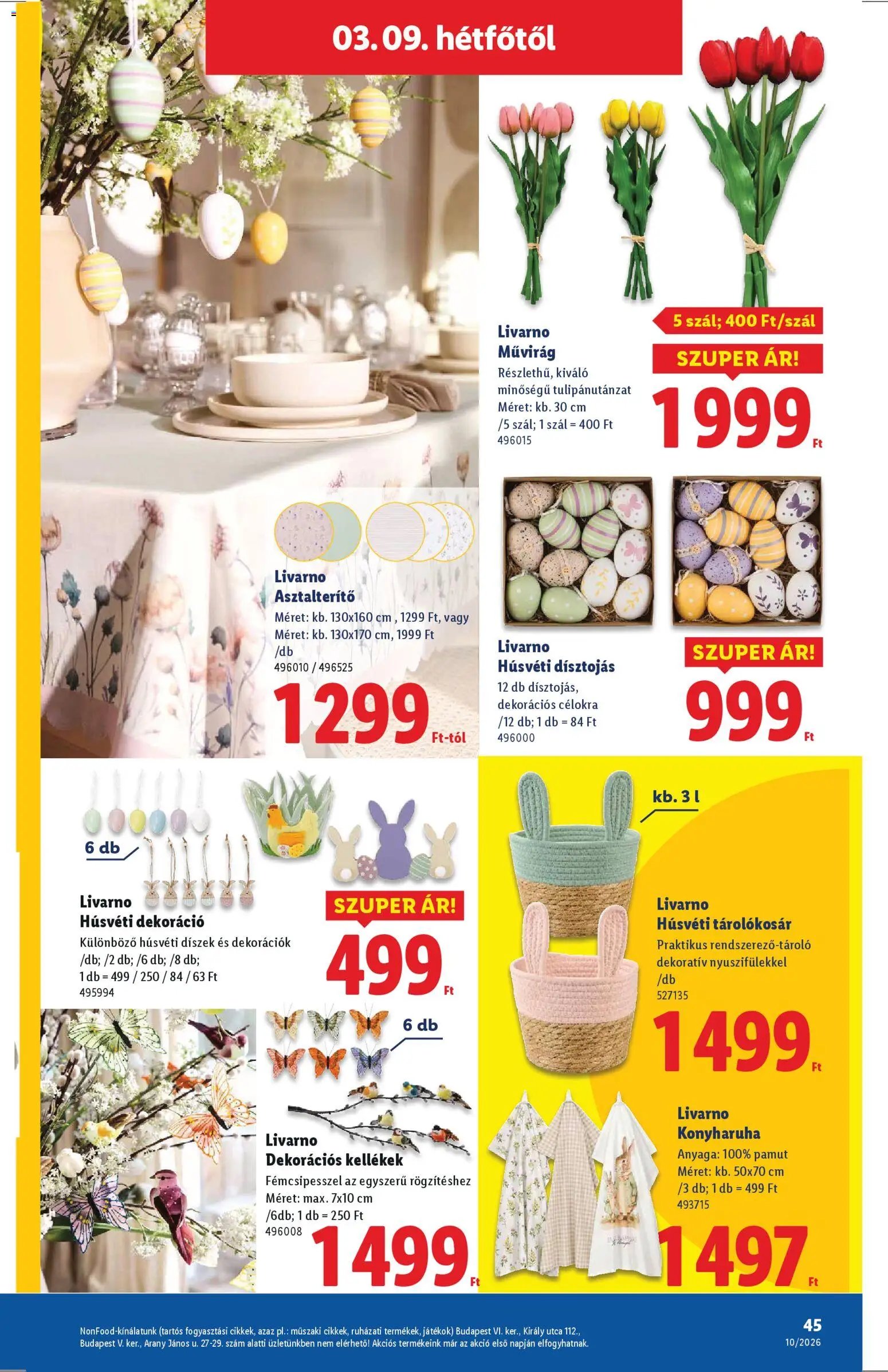 Lidl újság 2026.03.05. Lidl akciós újság (2026-03-05 - 2026-03-11)