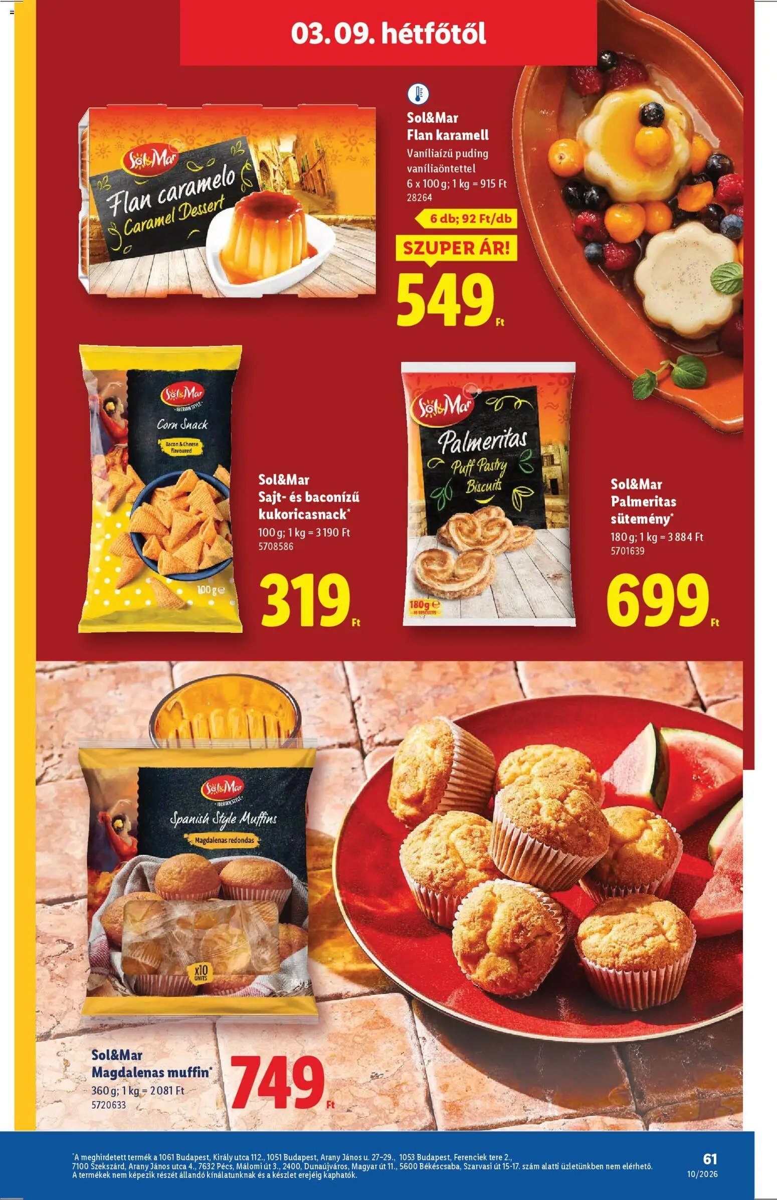 Lidl újság 2026.03.05. Lidl akciós újság (2026-03-05 - 2026-03-11)