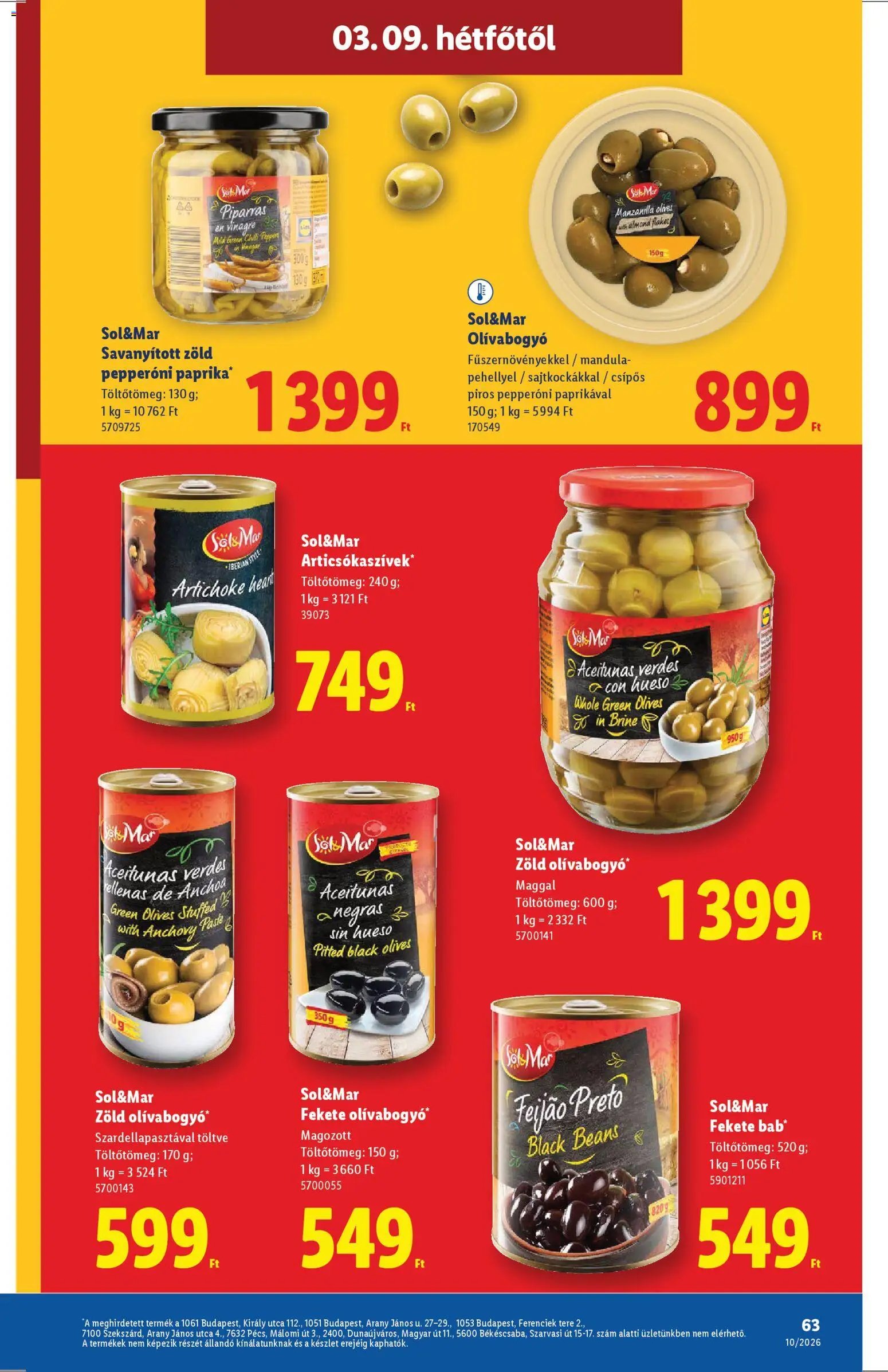 Lidl újság 2026.03.05. Lidl akciós újság (2026-03-05 - 2026-03-11)