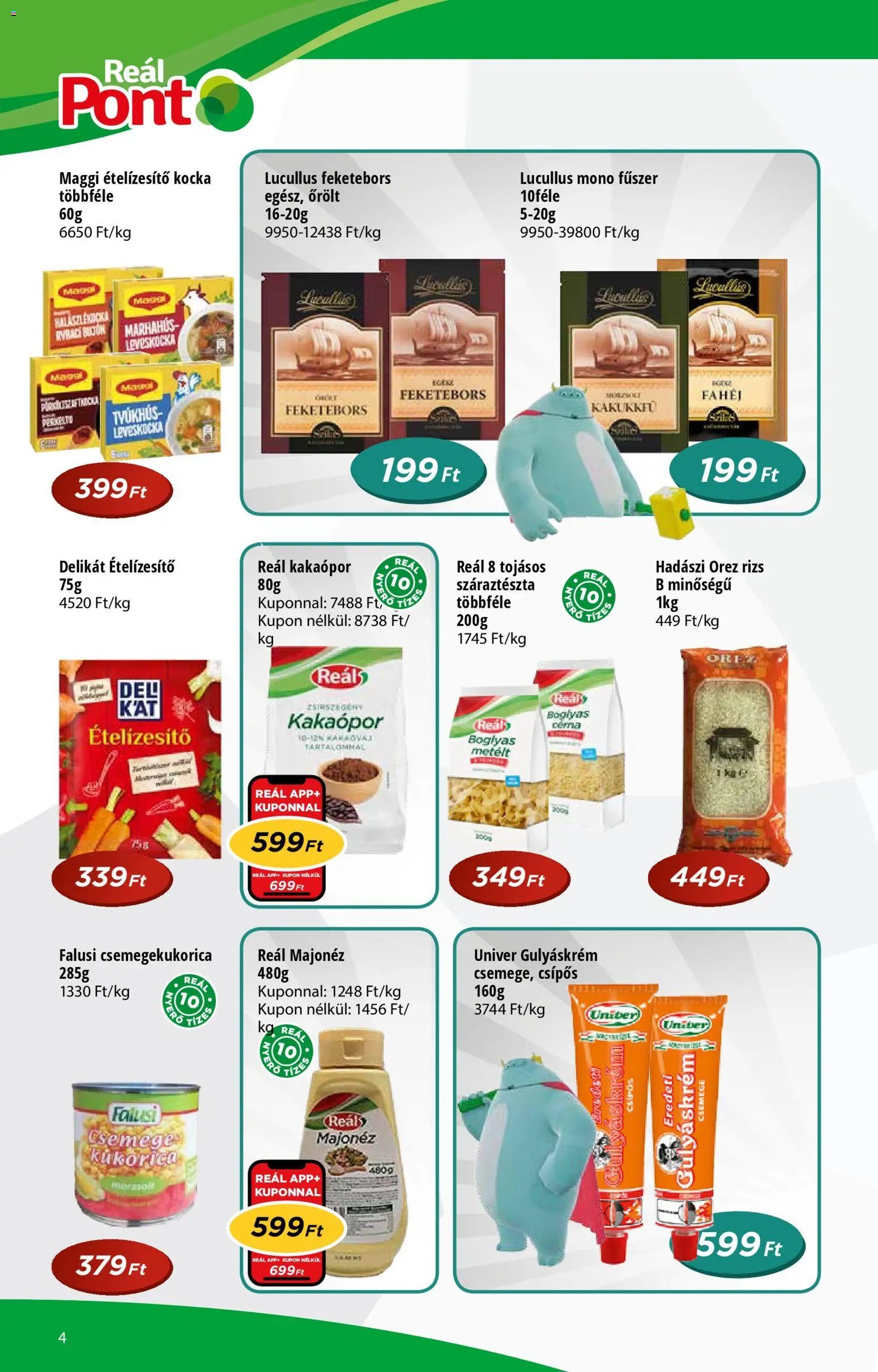 Reál újság 2025.11.26. Akciós újság Pont (2025-11-26 - 2025-12-07)