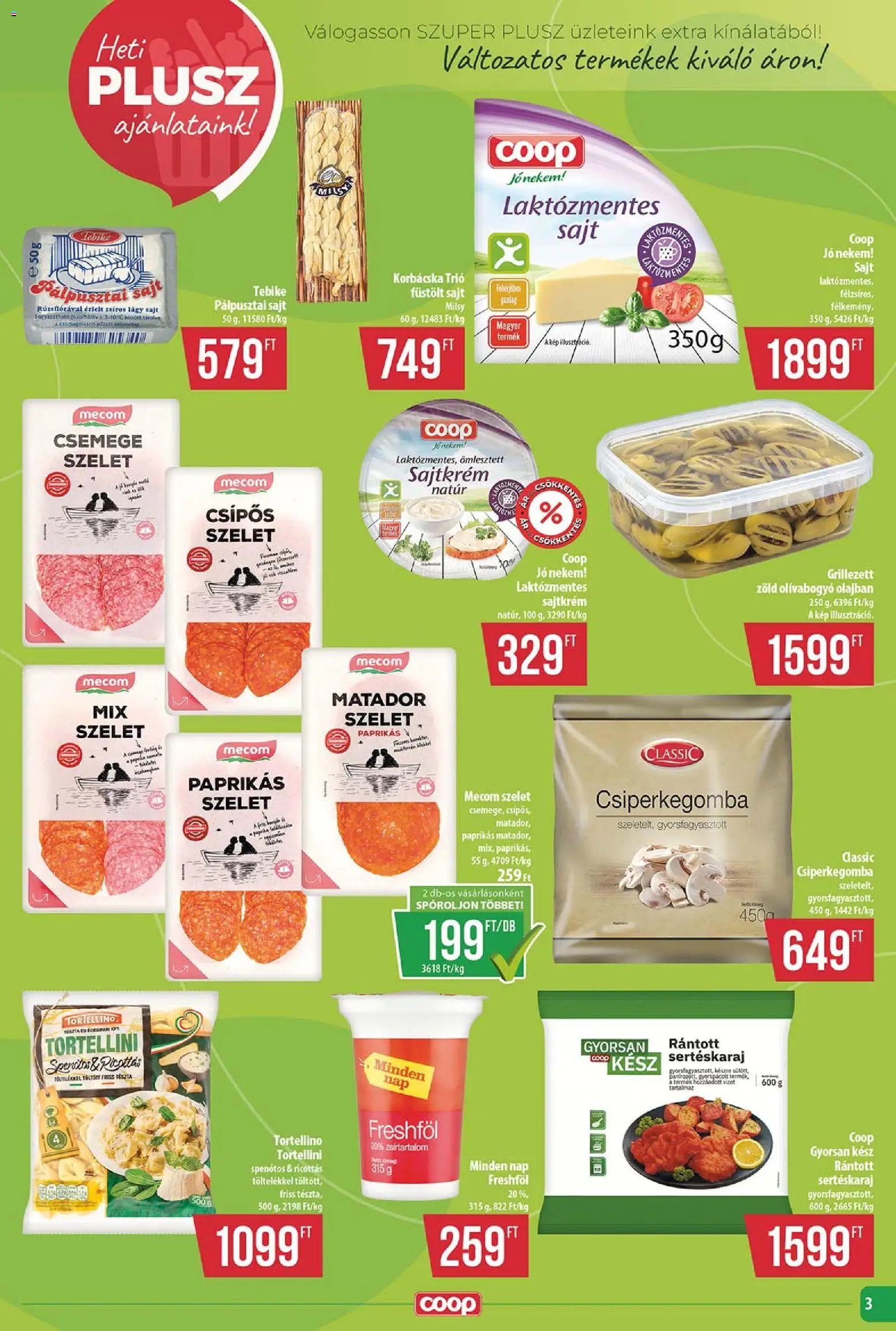 COOP - Szuper Plusz / Tisza 2026.10.15. - lapozható formában szórólap ✳️