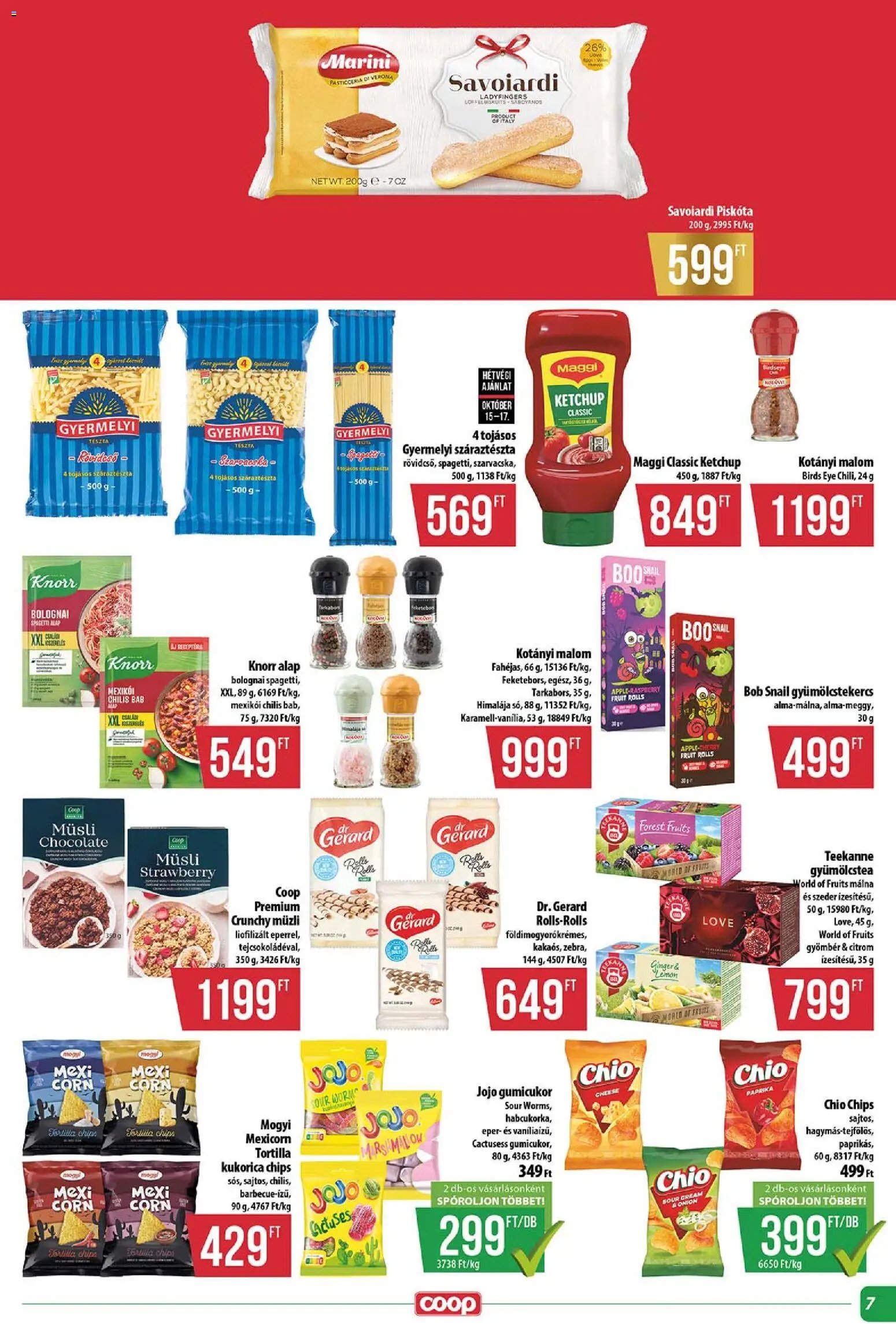 COOP - Szuper Plusz / Tisza 2026.10.15. - lapozható formában szórólap ✳️