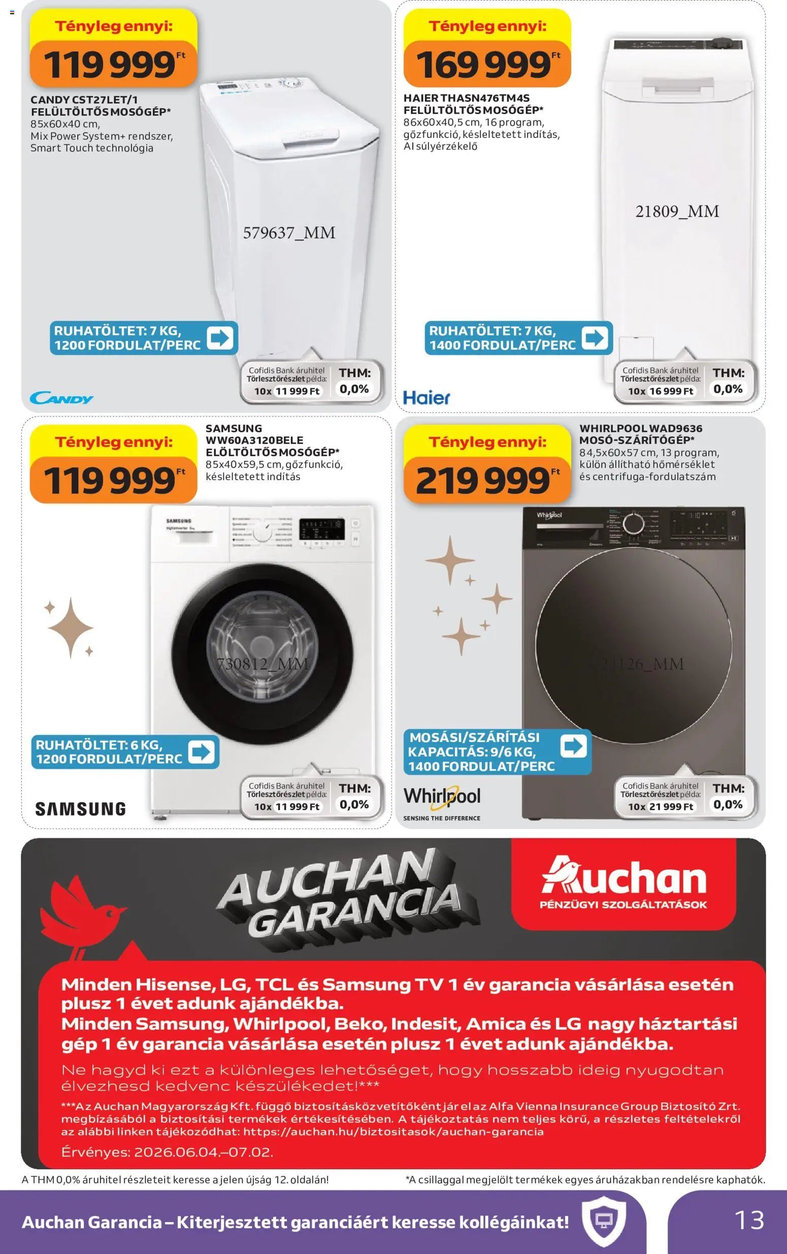 Auchan újság 2026.06.04. Auchan Fehér hetek ajánlatai