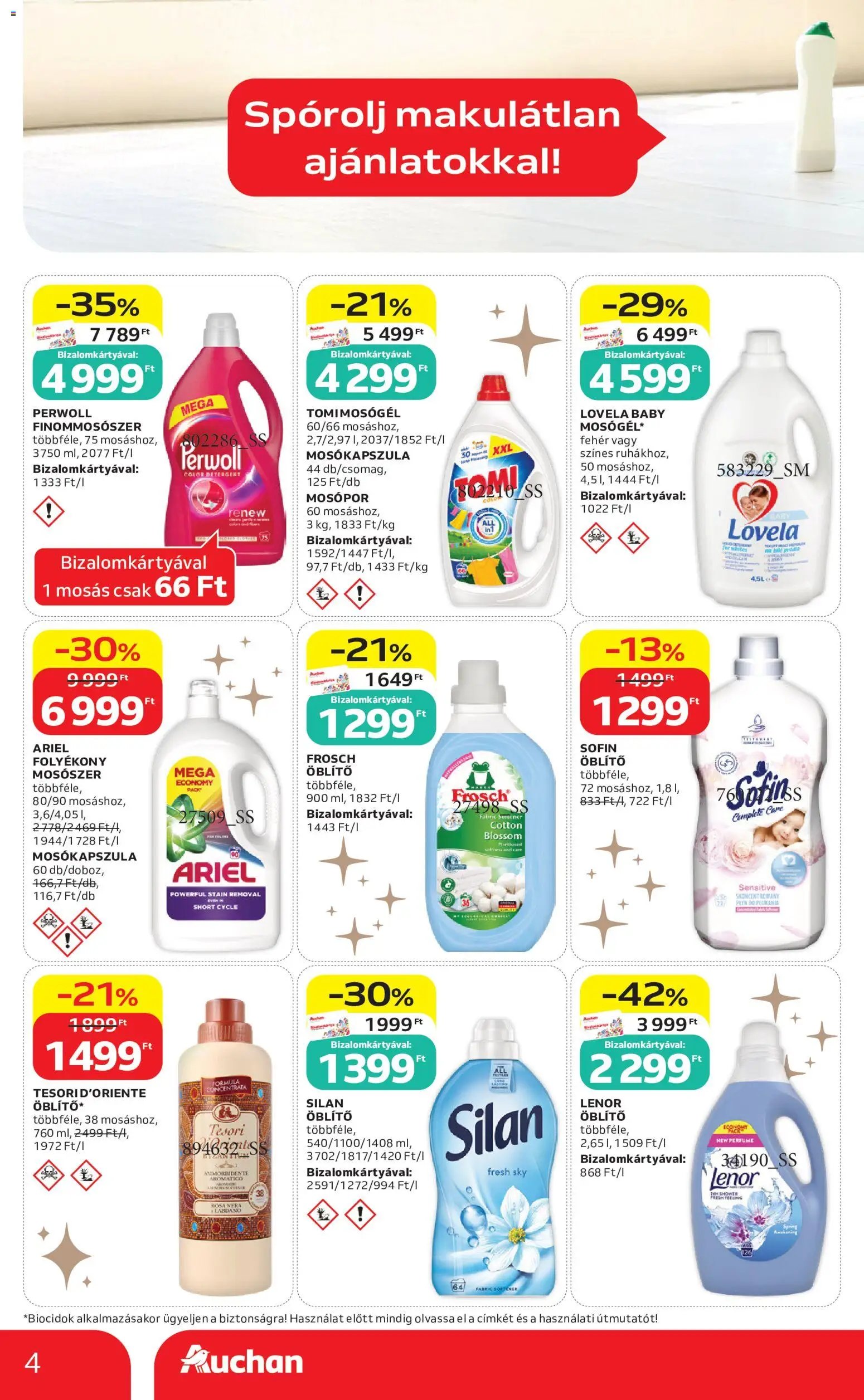 Auchan újság 2026.06.04. Auchan Fehér hetek ajánlatai
